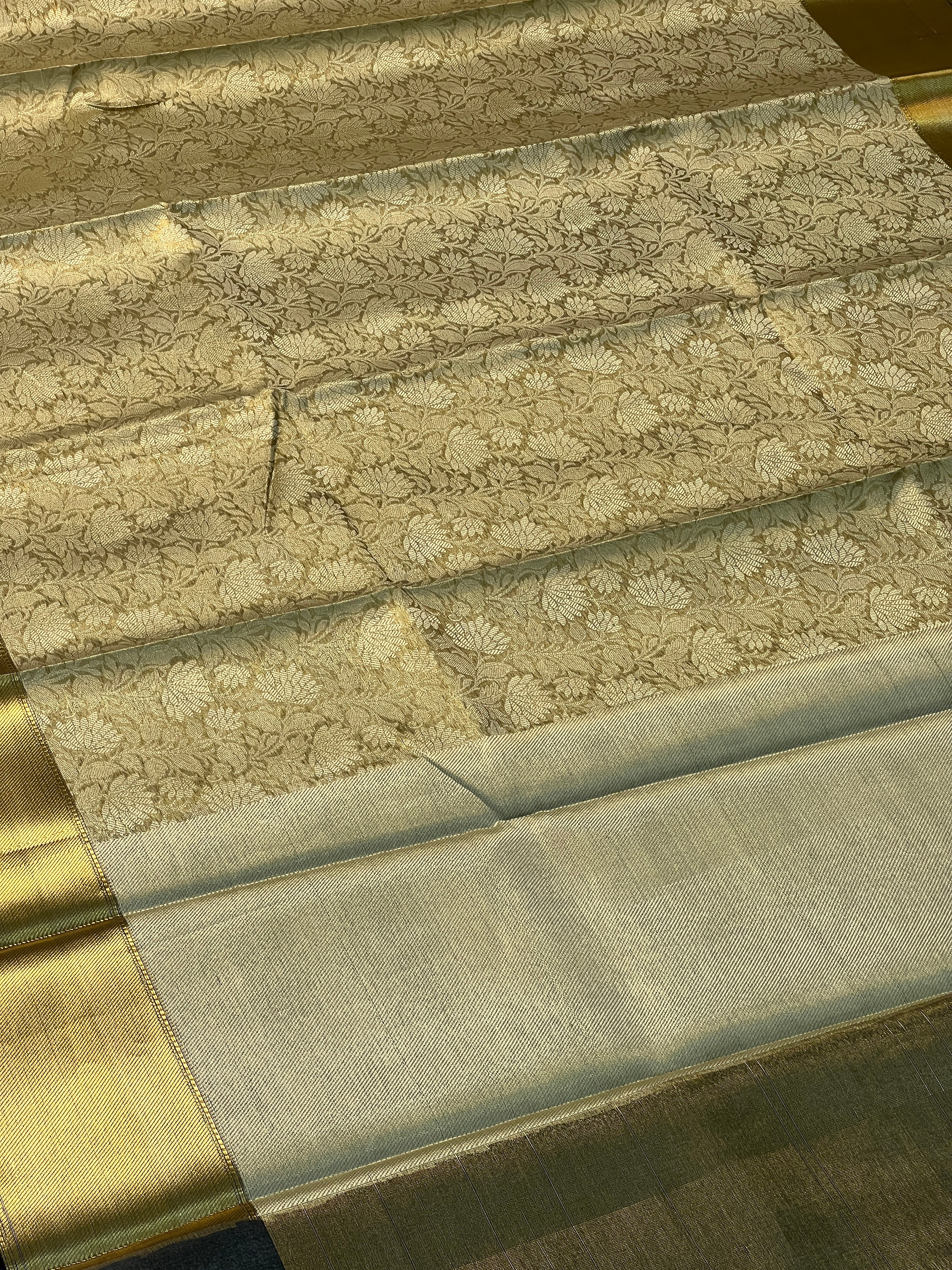 Nita Ambani inspired Tissue Silk Saree