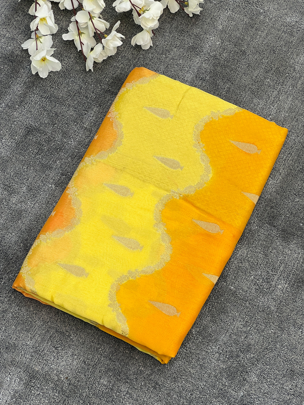 Rangkat Green Mango Silk Saree