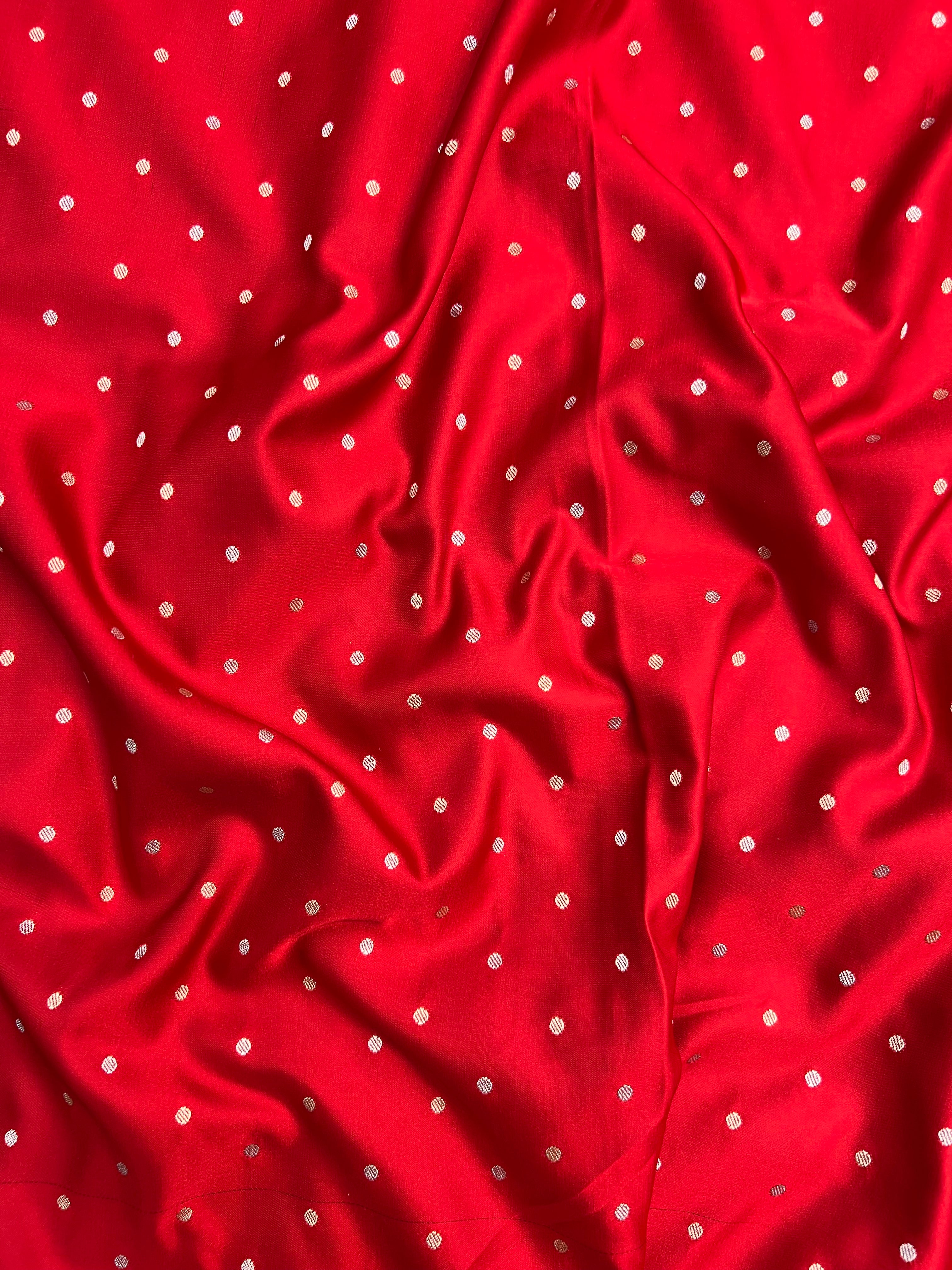 Traditional Banarasi Mashru Katan Silk Saree