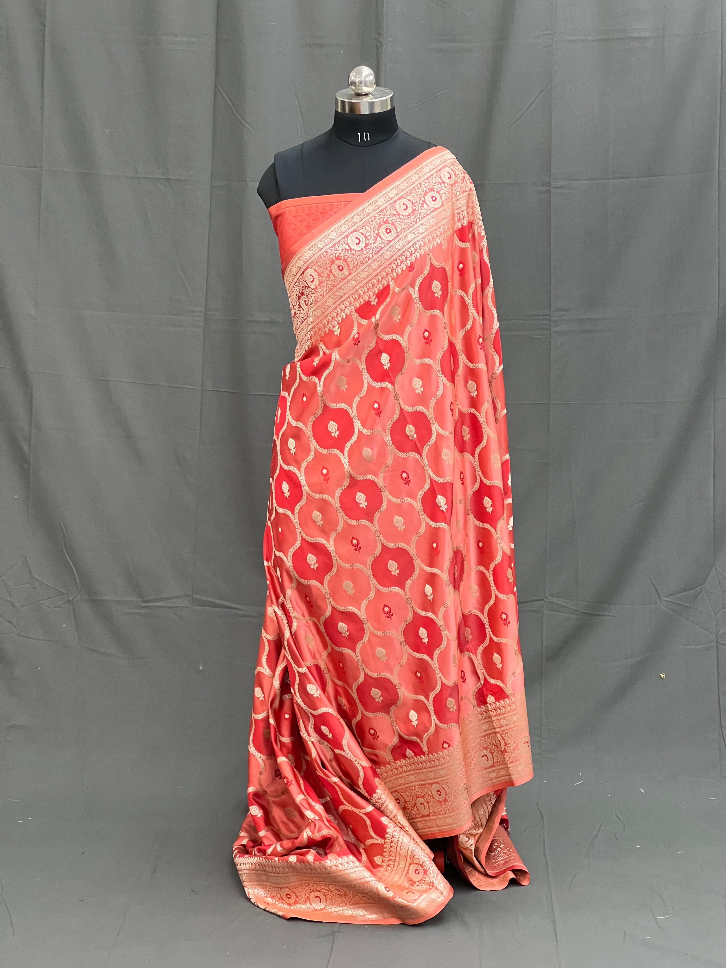 Rangkat Mashru Katan Banarasi Saree