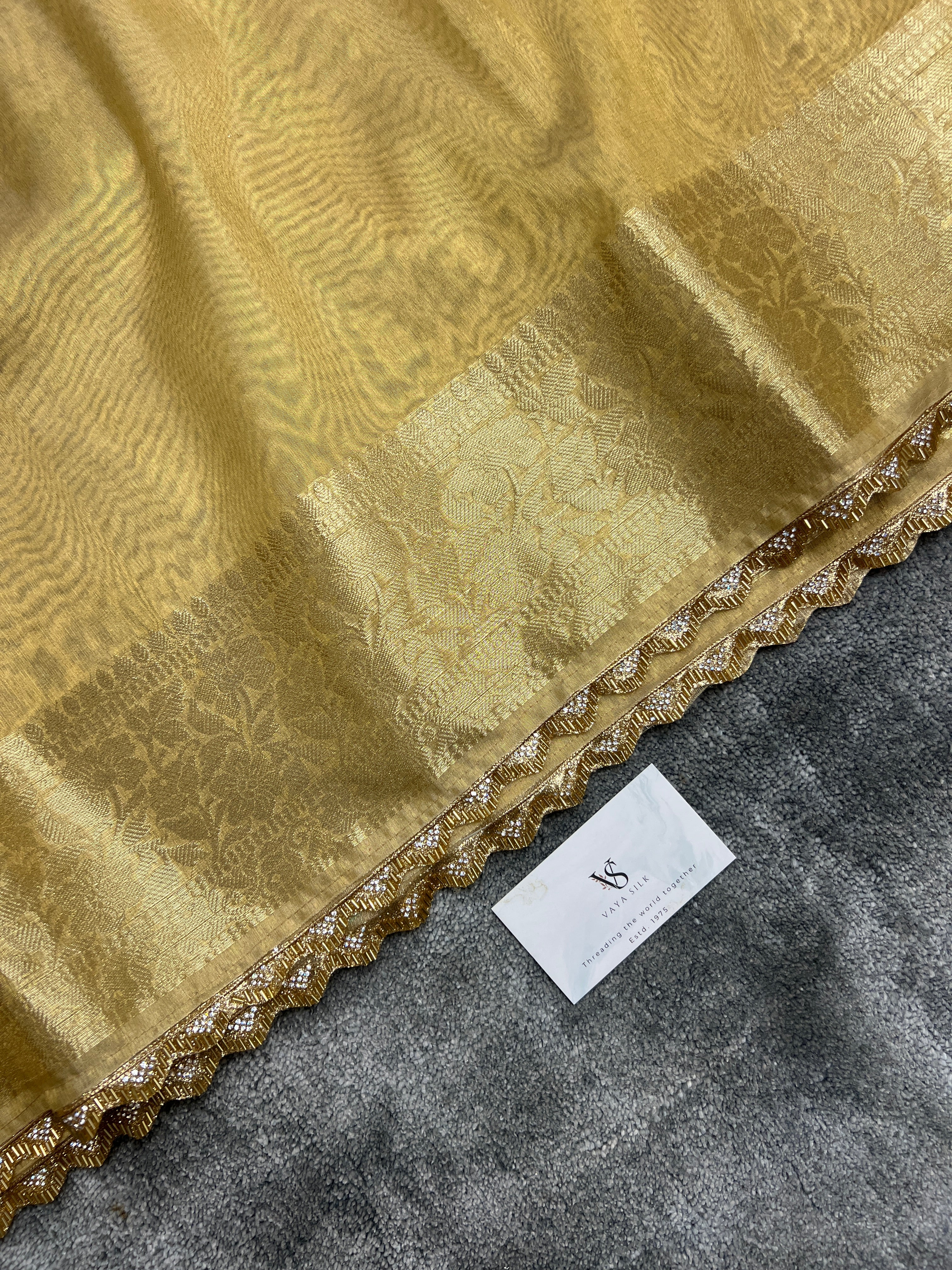 Premium Designer Tissue Silk Saree