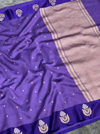 Luxury Kadhwa Pure Mango Silk Saree