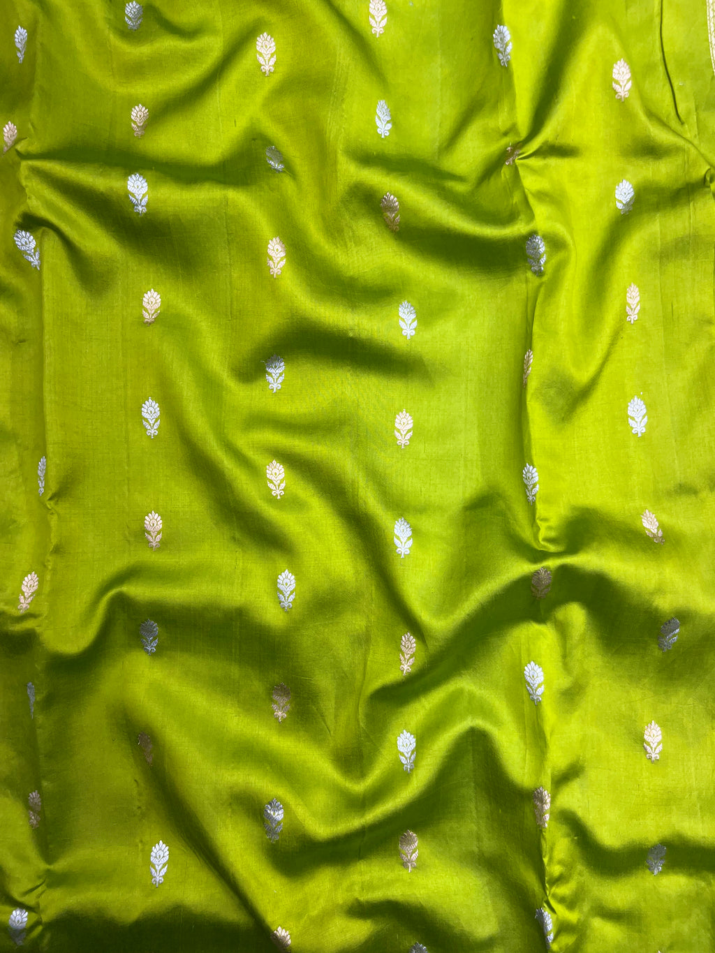 Traditional Pure Mango Silk Saree