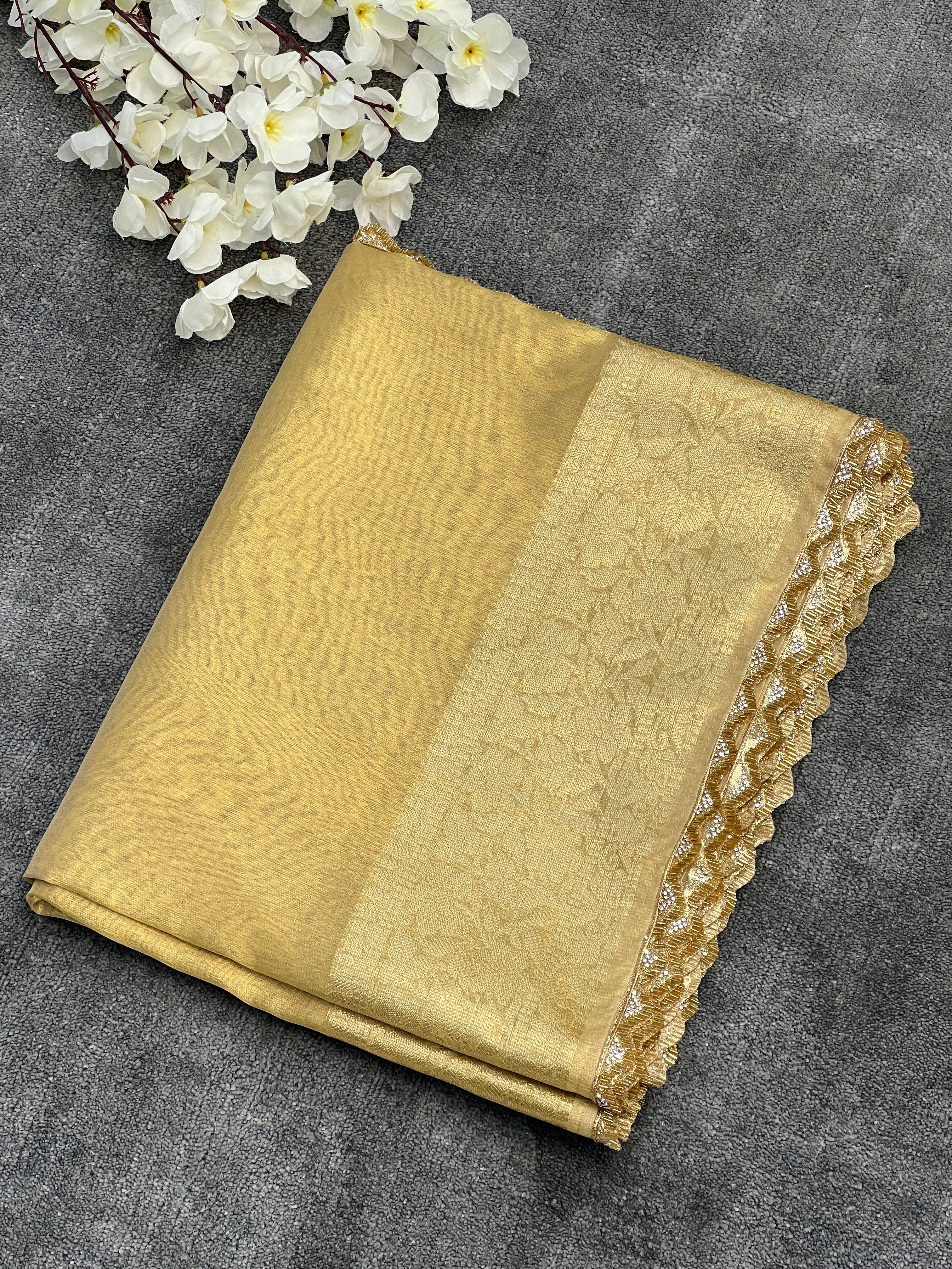 Premium Designer Tissue Silk Saree