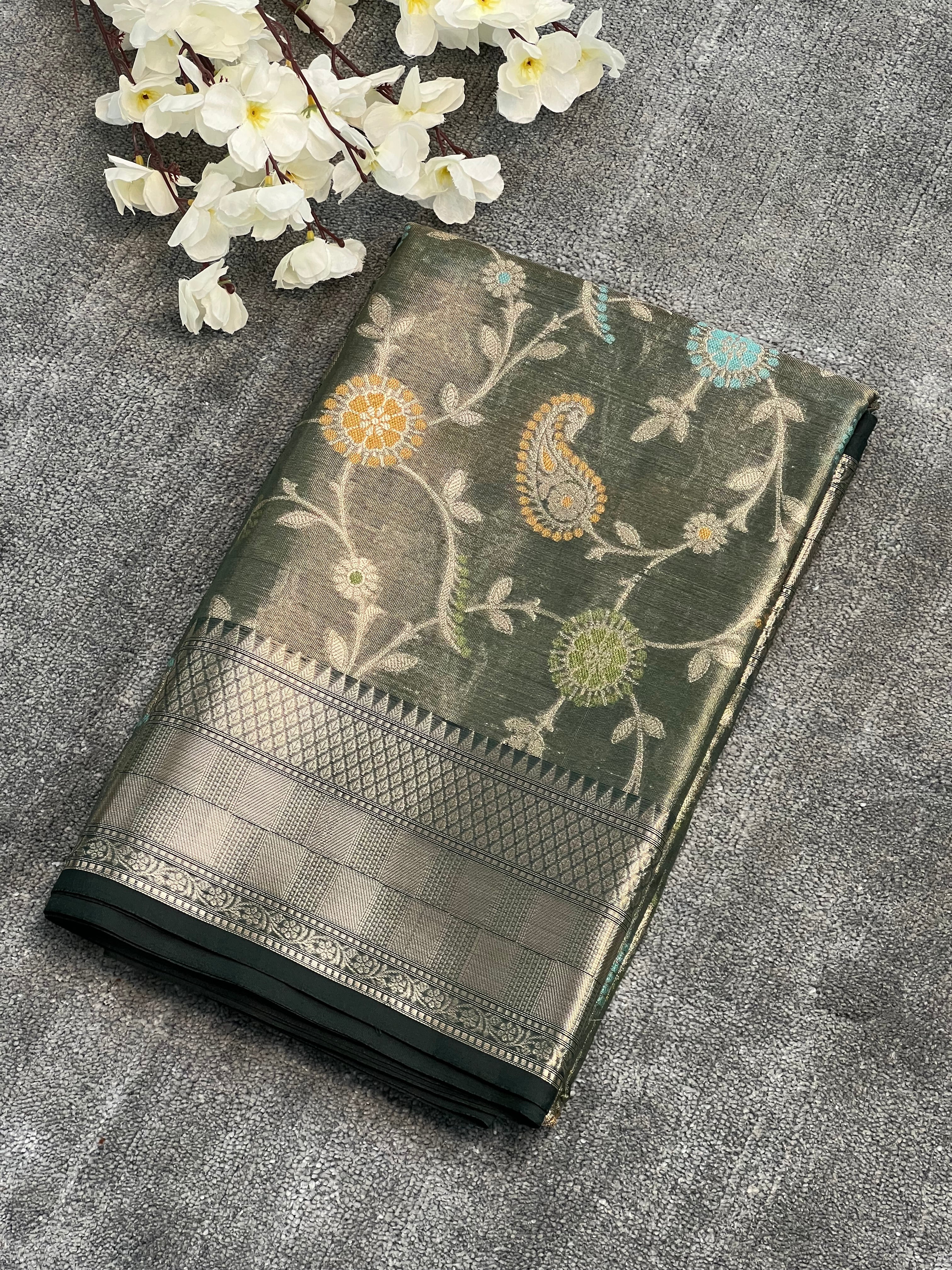 Banarasi Warm Tissue Silk Saree