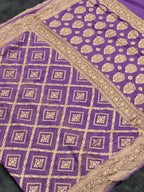 Pure Handloom Khaddi Georgette Saree