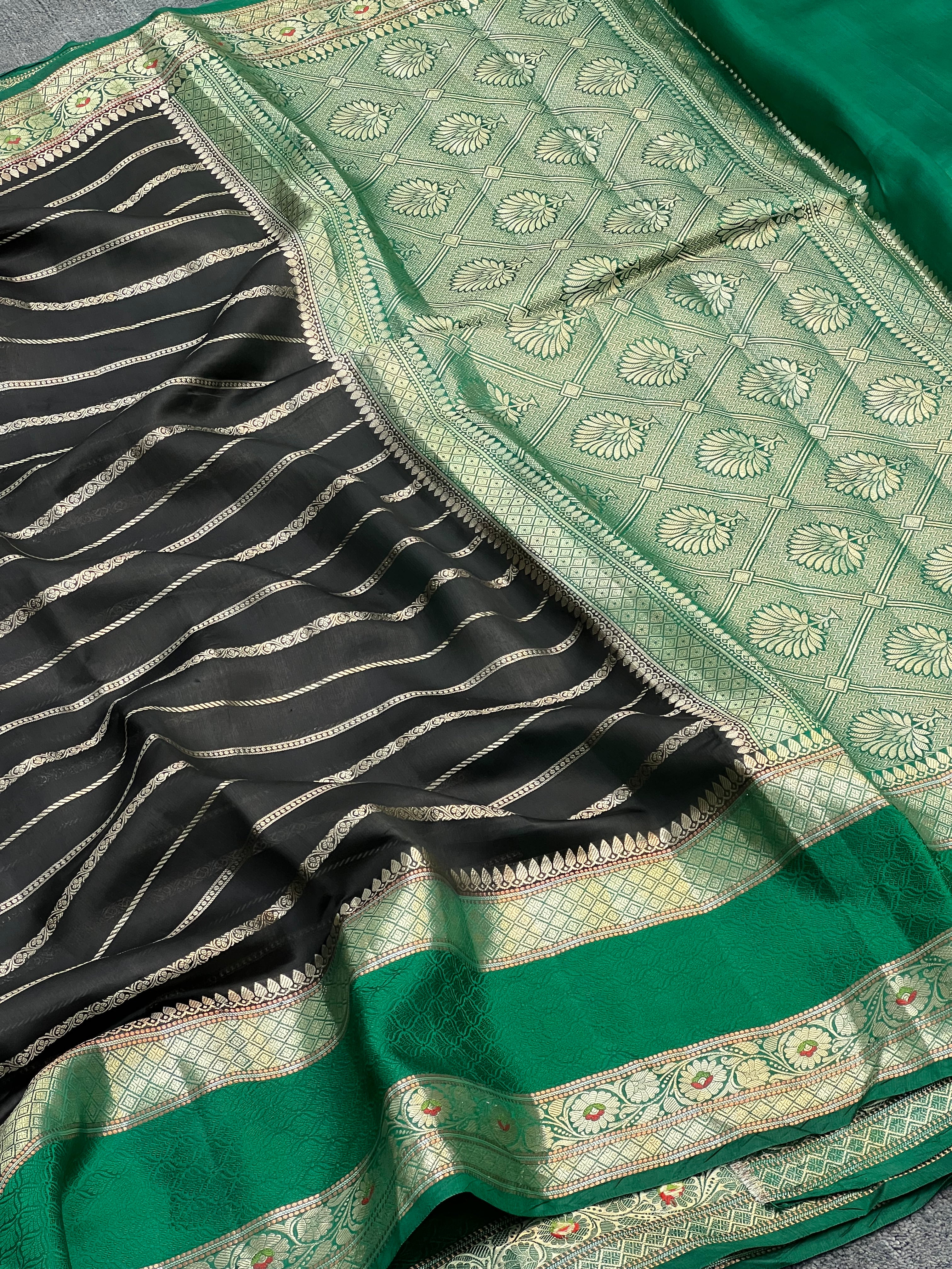 Pure Mango Silk Saree