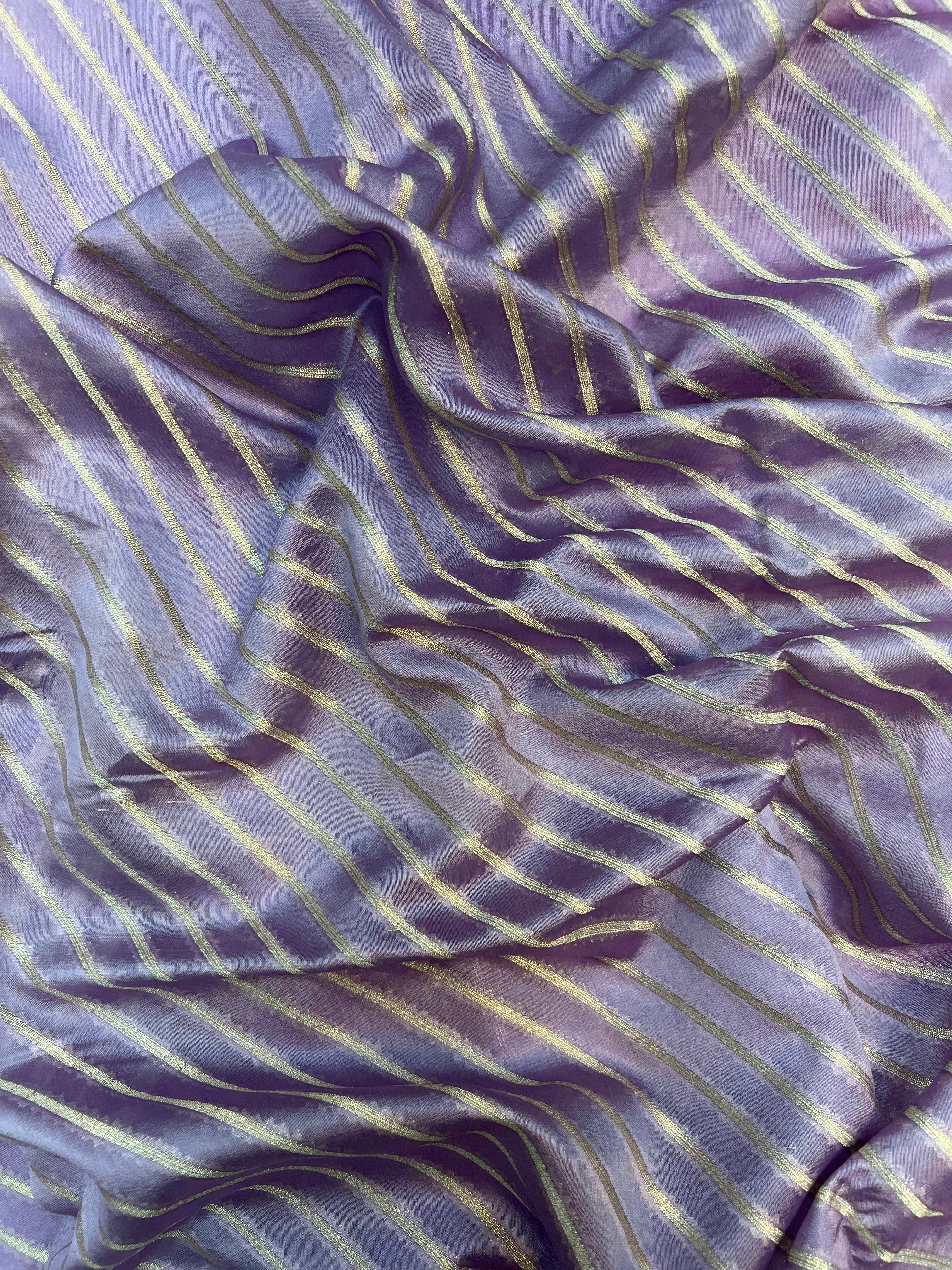 Rare Banarasi Green Mango Silk Saree