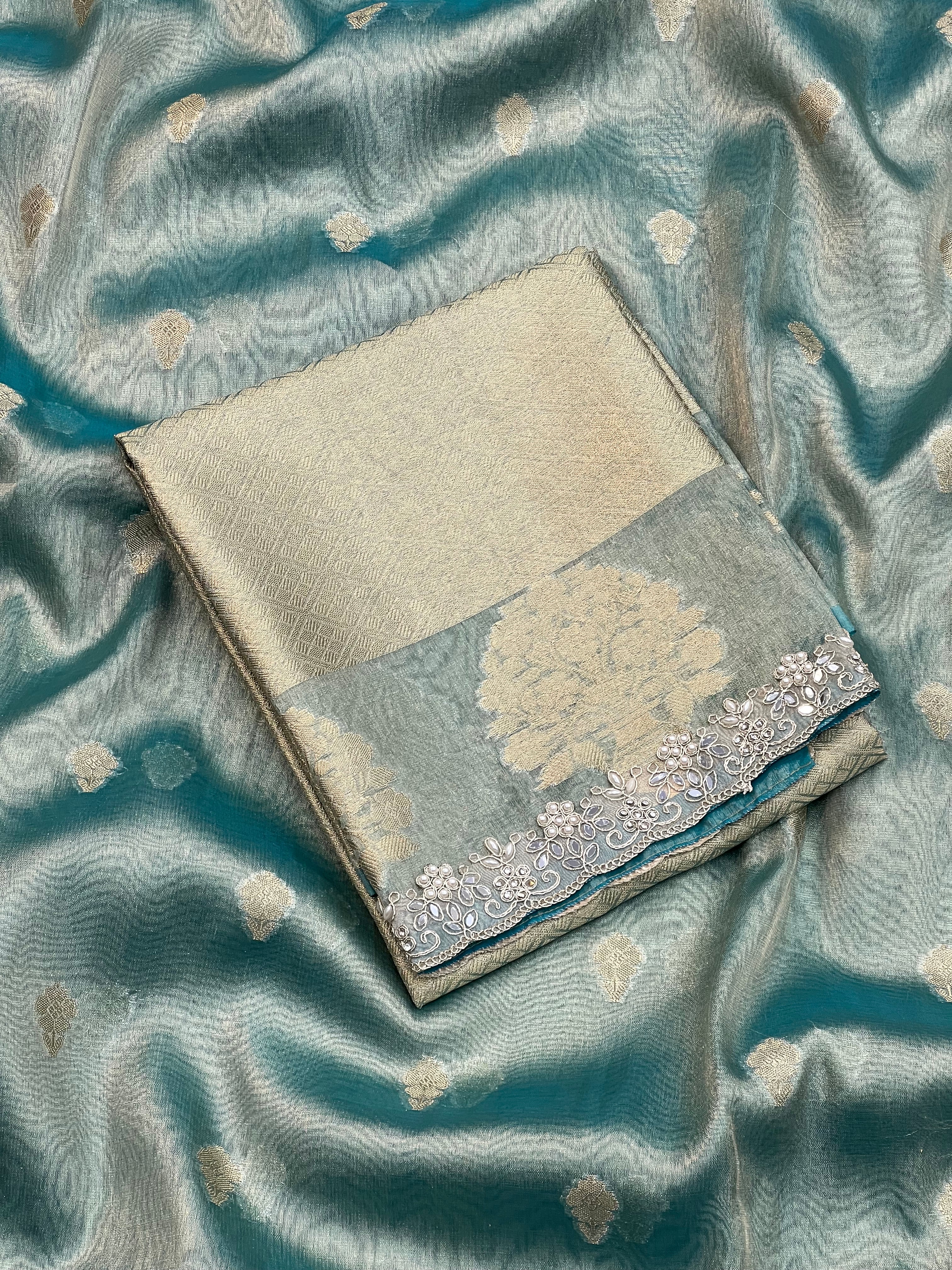 Maharani Edition Tissue Silk Saree