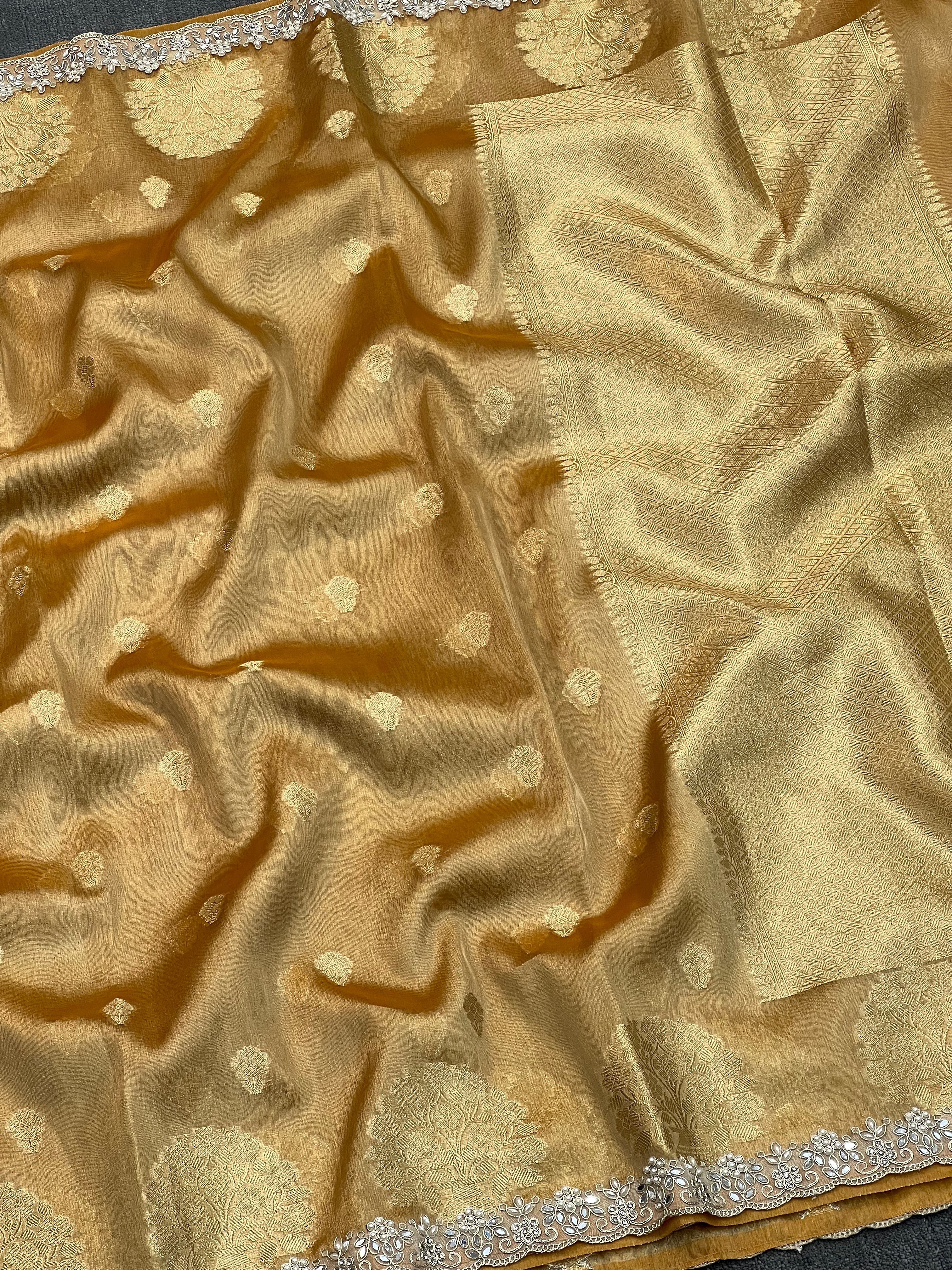 Maharani Edition Tissue Silk Saree