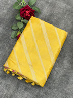 Imperial Pure Mango Silk Banarasi Saree
