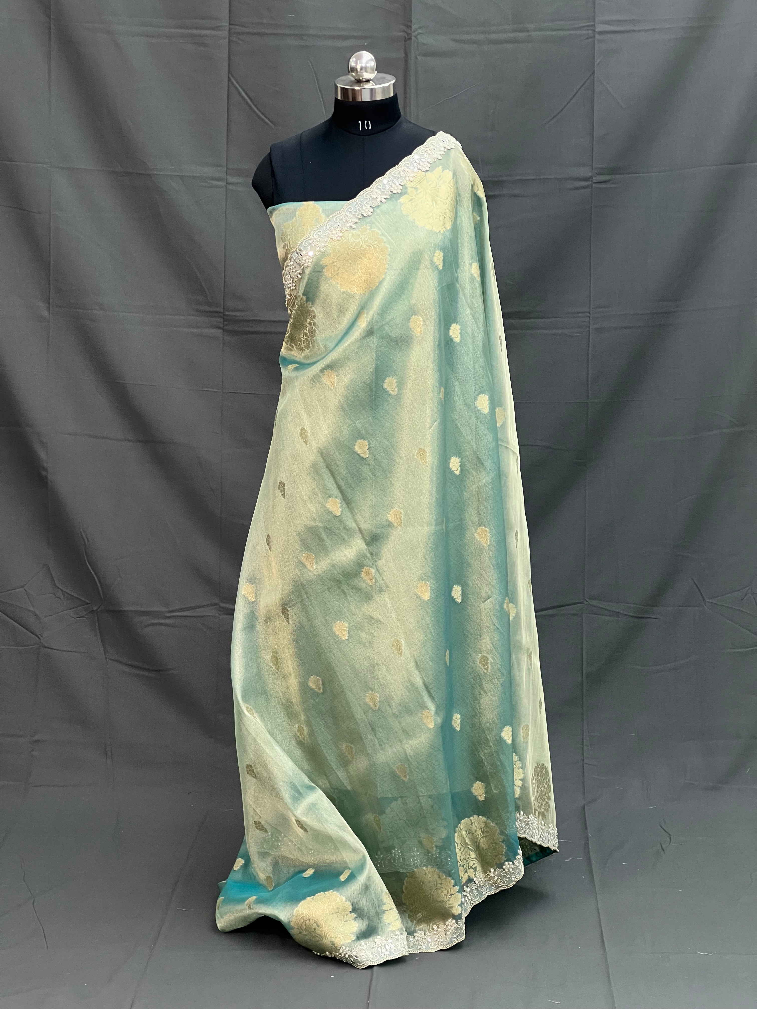 Maharani Edition Tissue Silk Saree