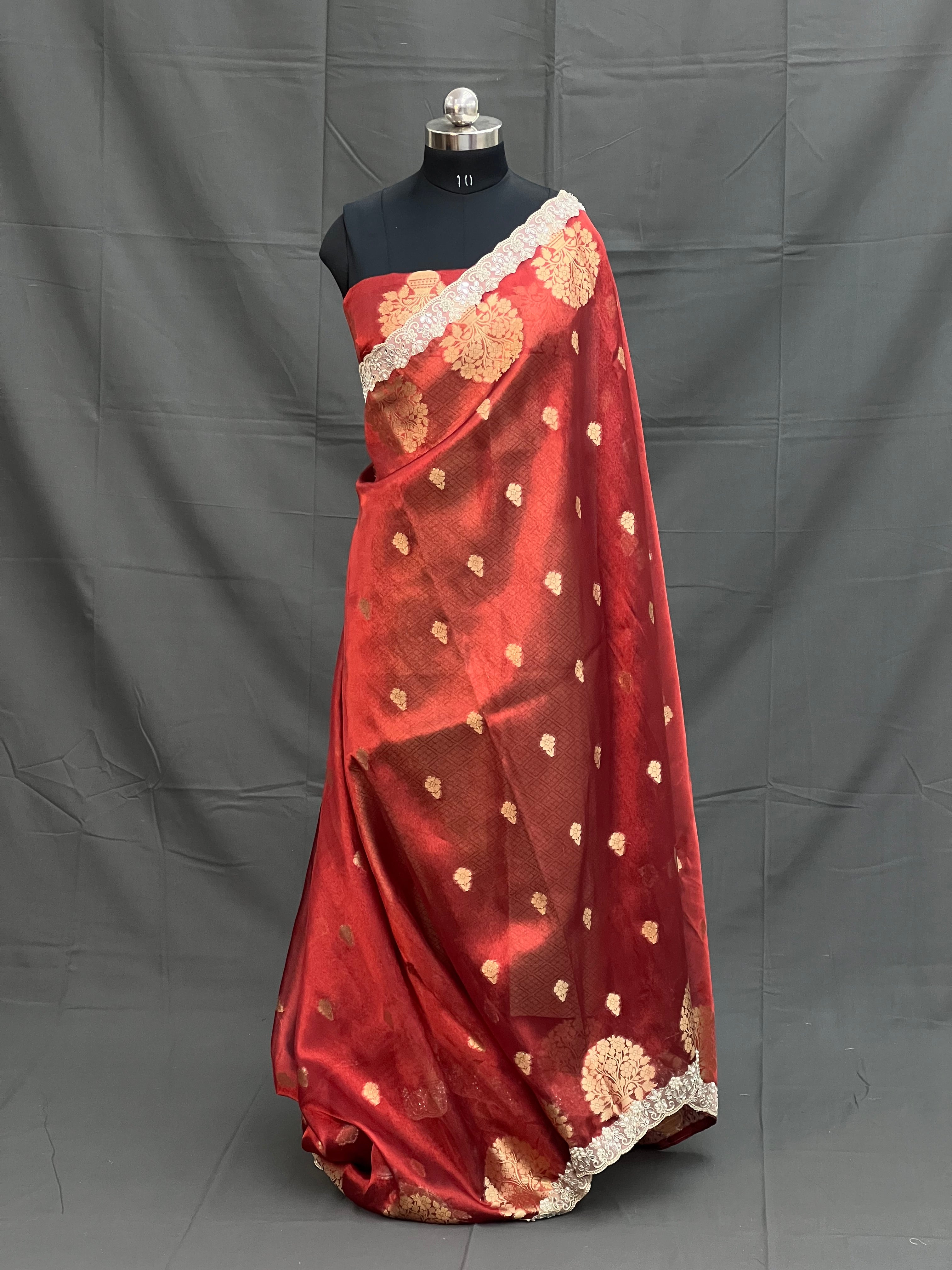 Maharani Edition Tissue Silk Saree
