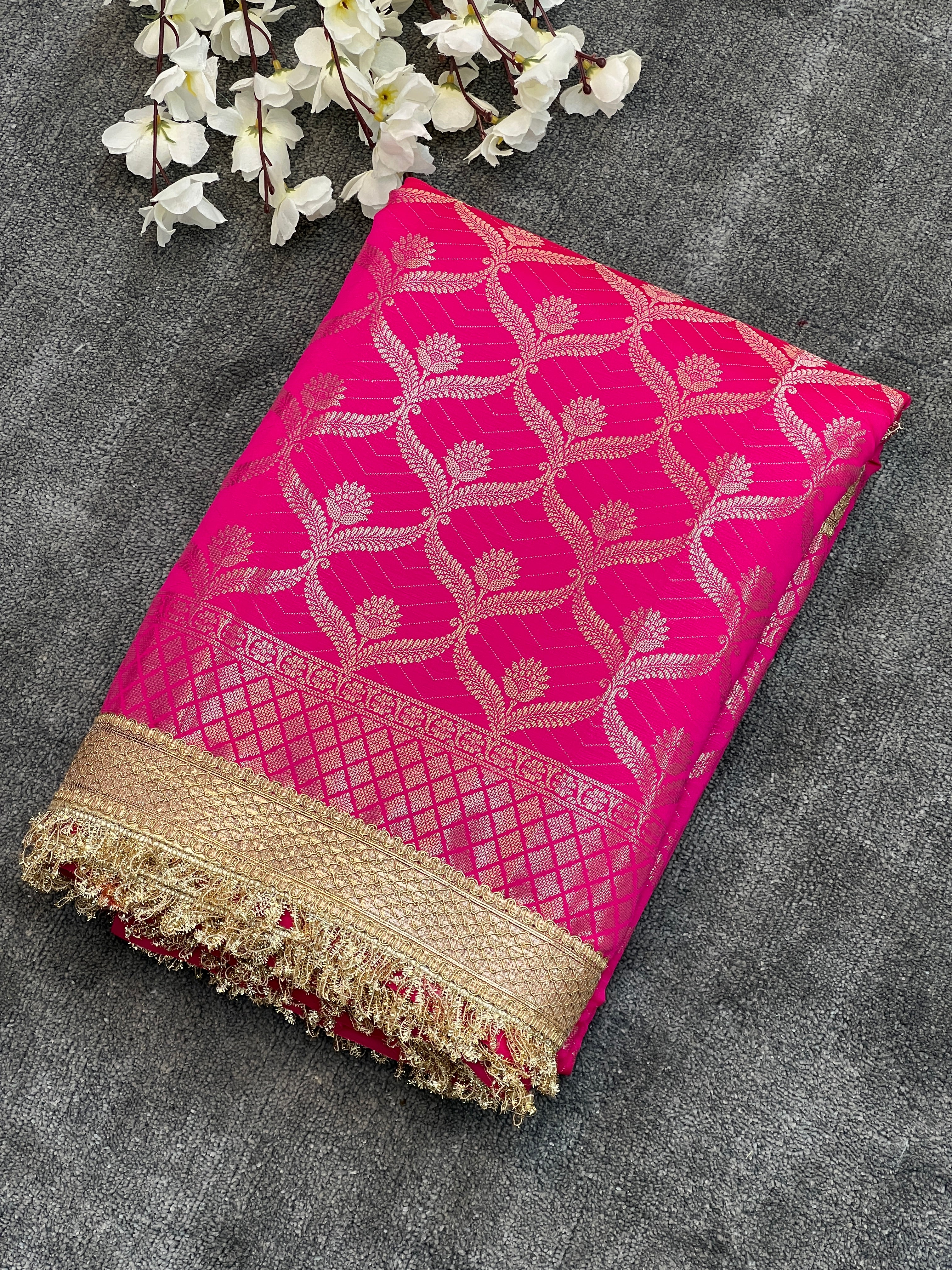 Premium Designer Cotton Silk Saree