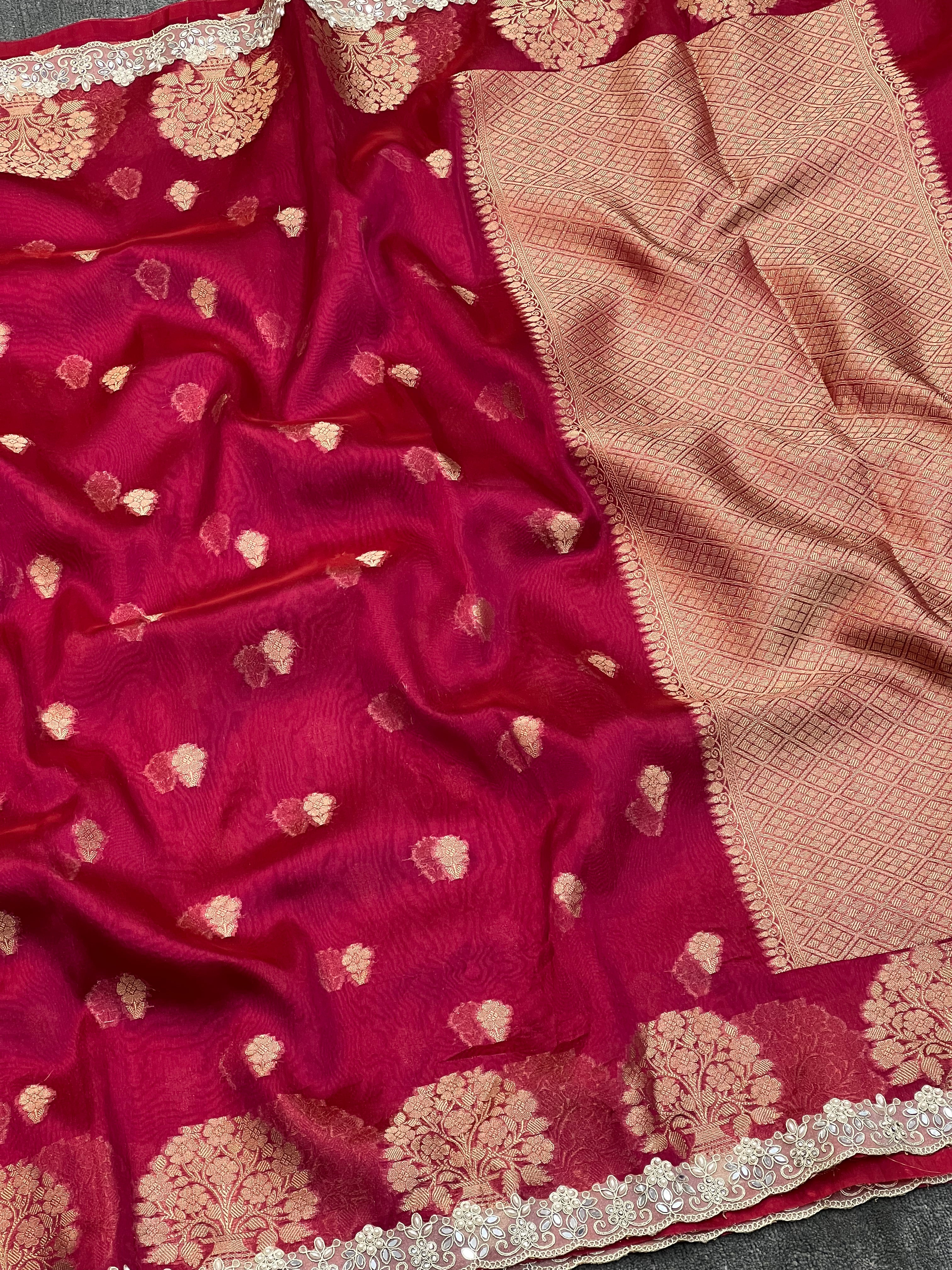 Maharani Edition Tissue Silk Saree