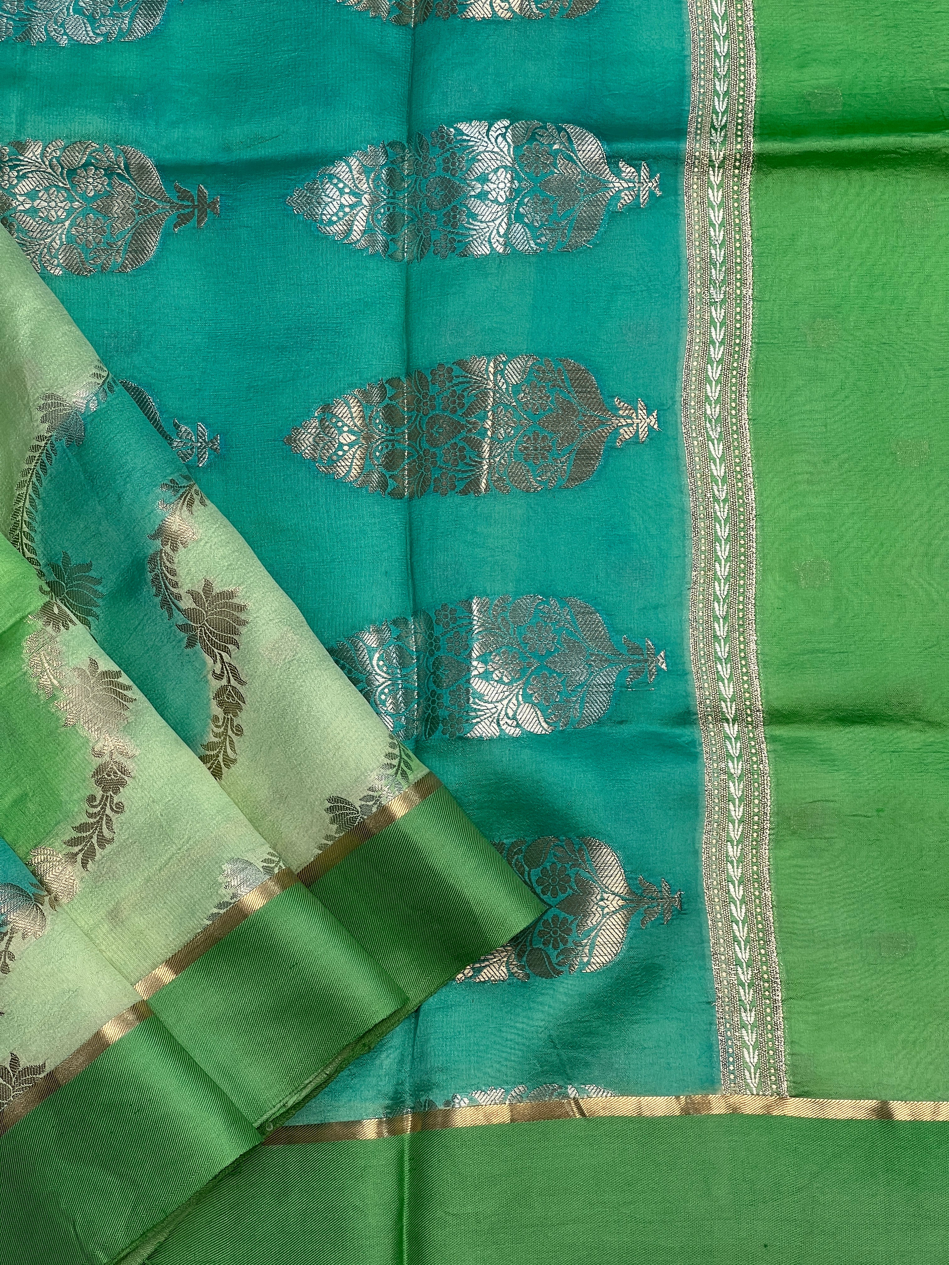 Rare Pure Mango Silk Saree