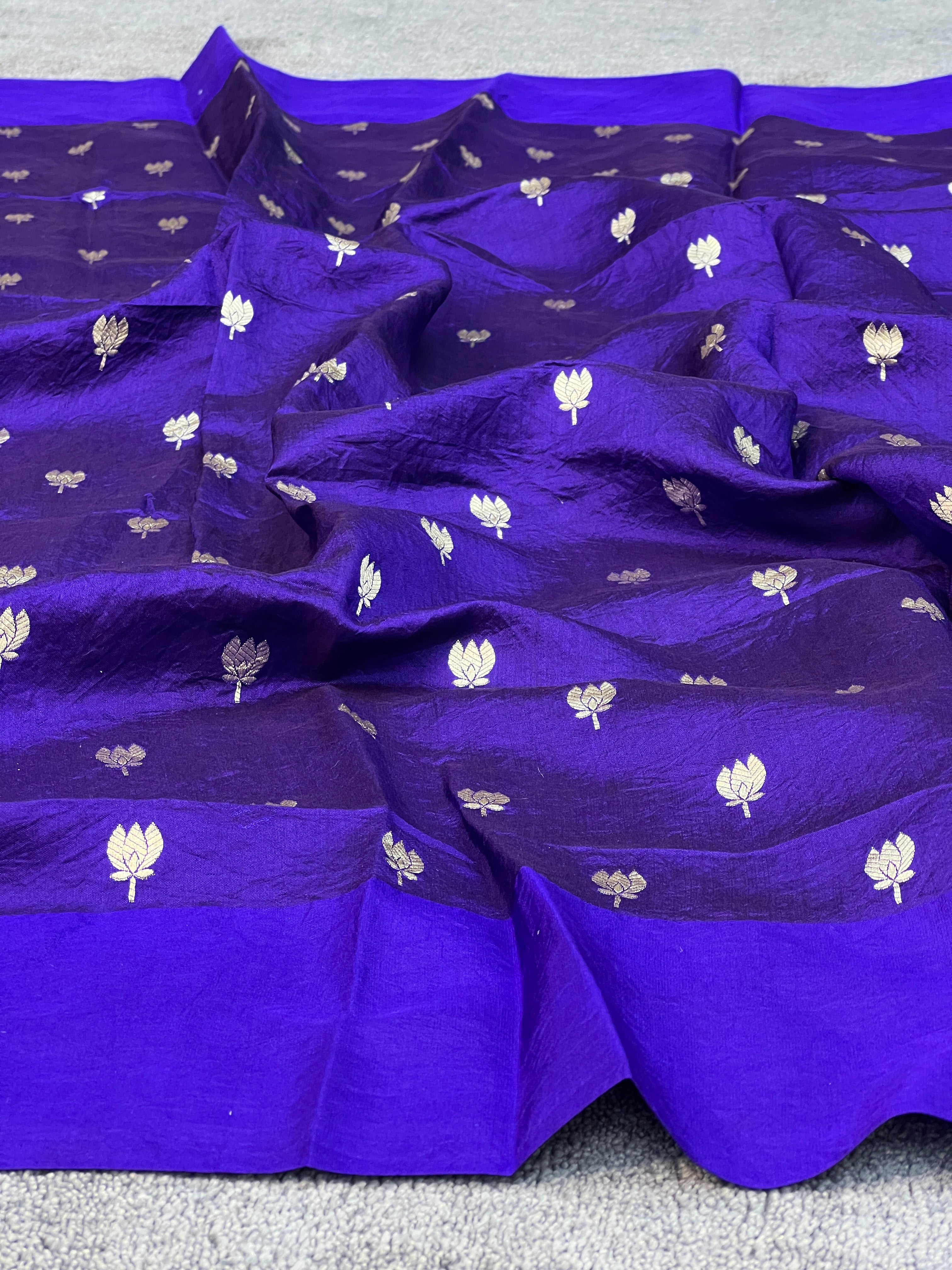 Pure Handloom Kora Silk Saree