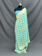 Handloom Khaddi Georgette Saree