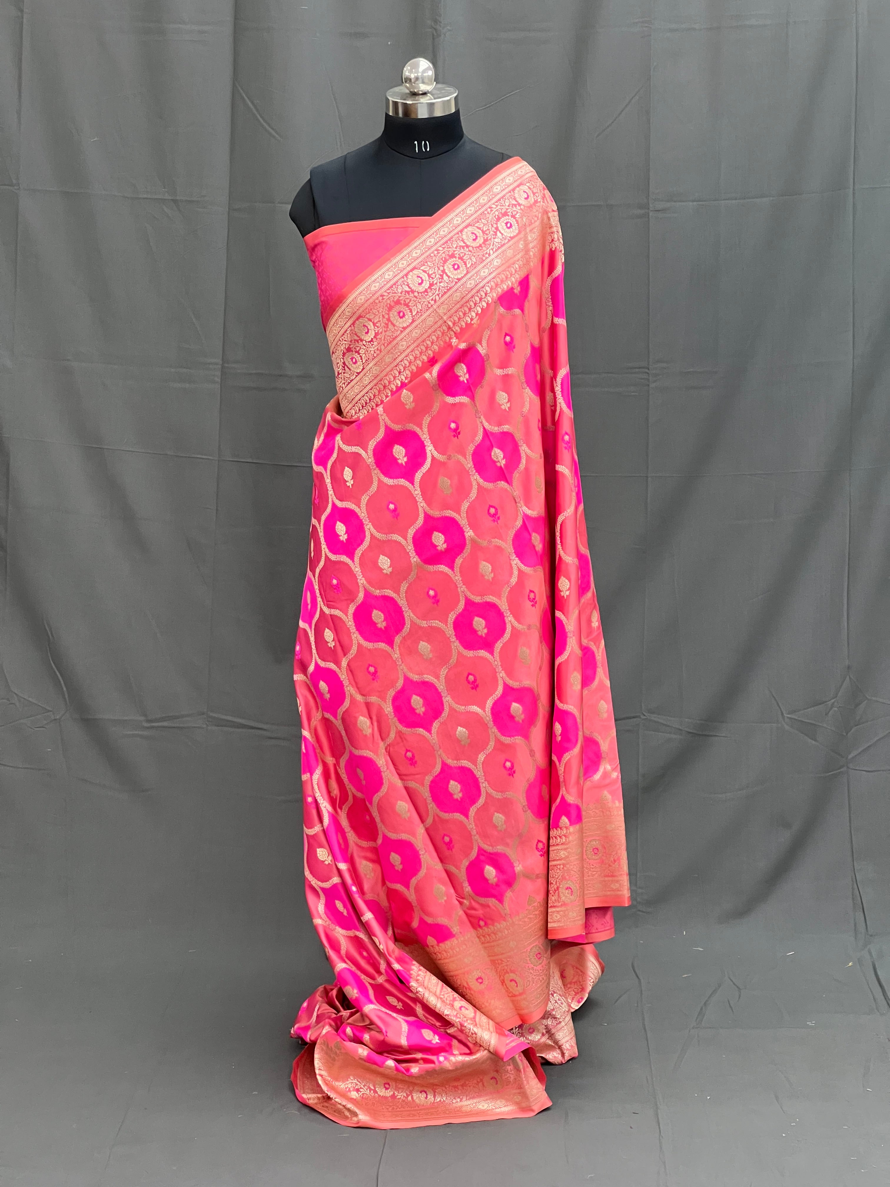 Rangkat Mashru Katan Banarasi Saree