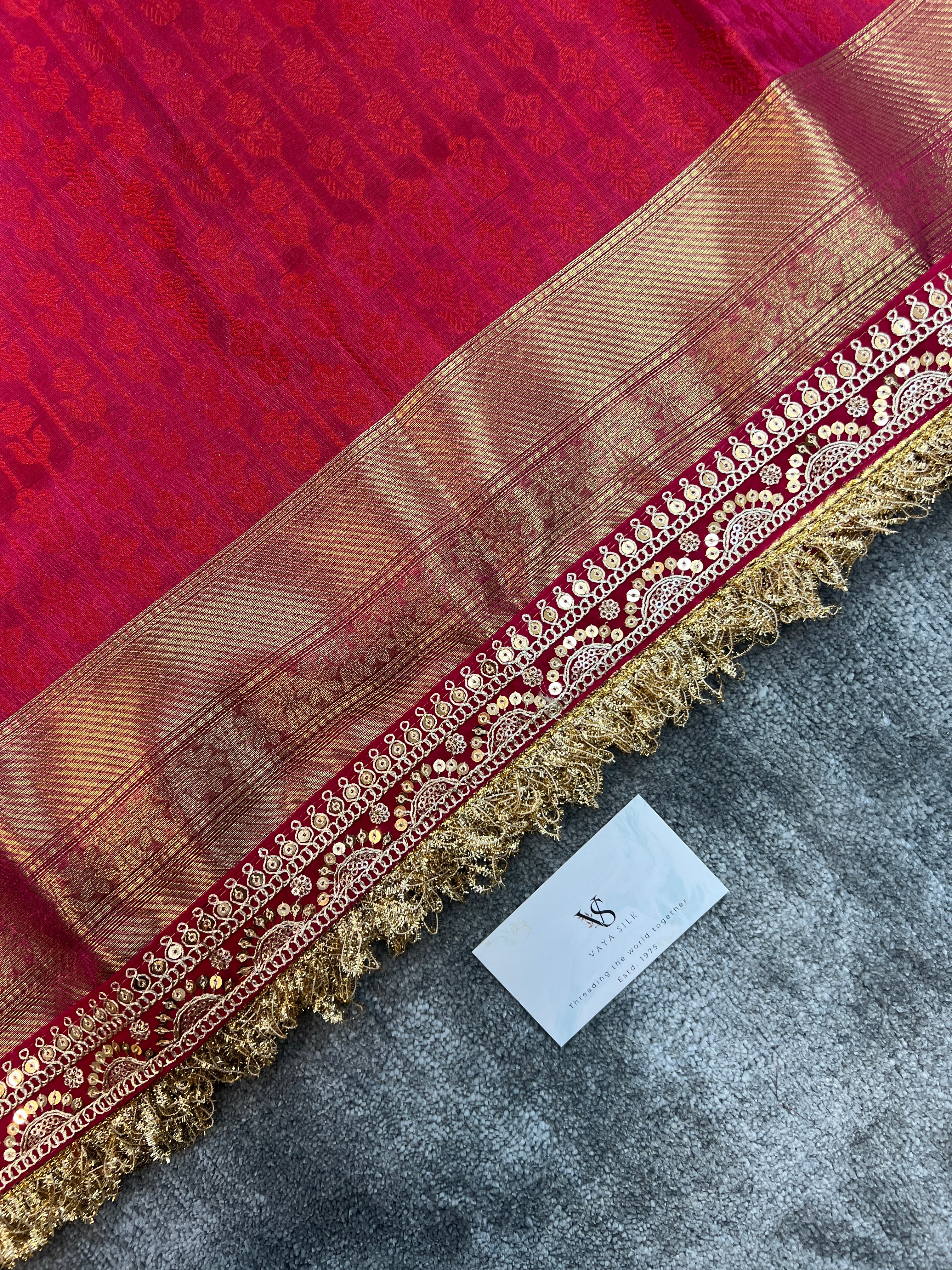 Premium Designer Tanchui Tissue Silk Saree