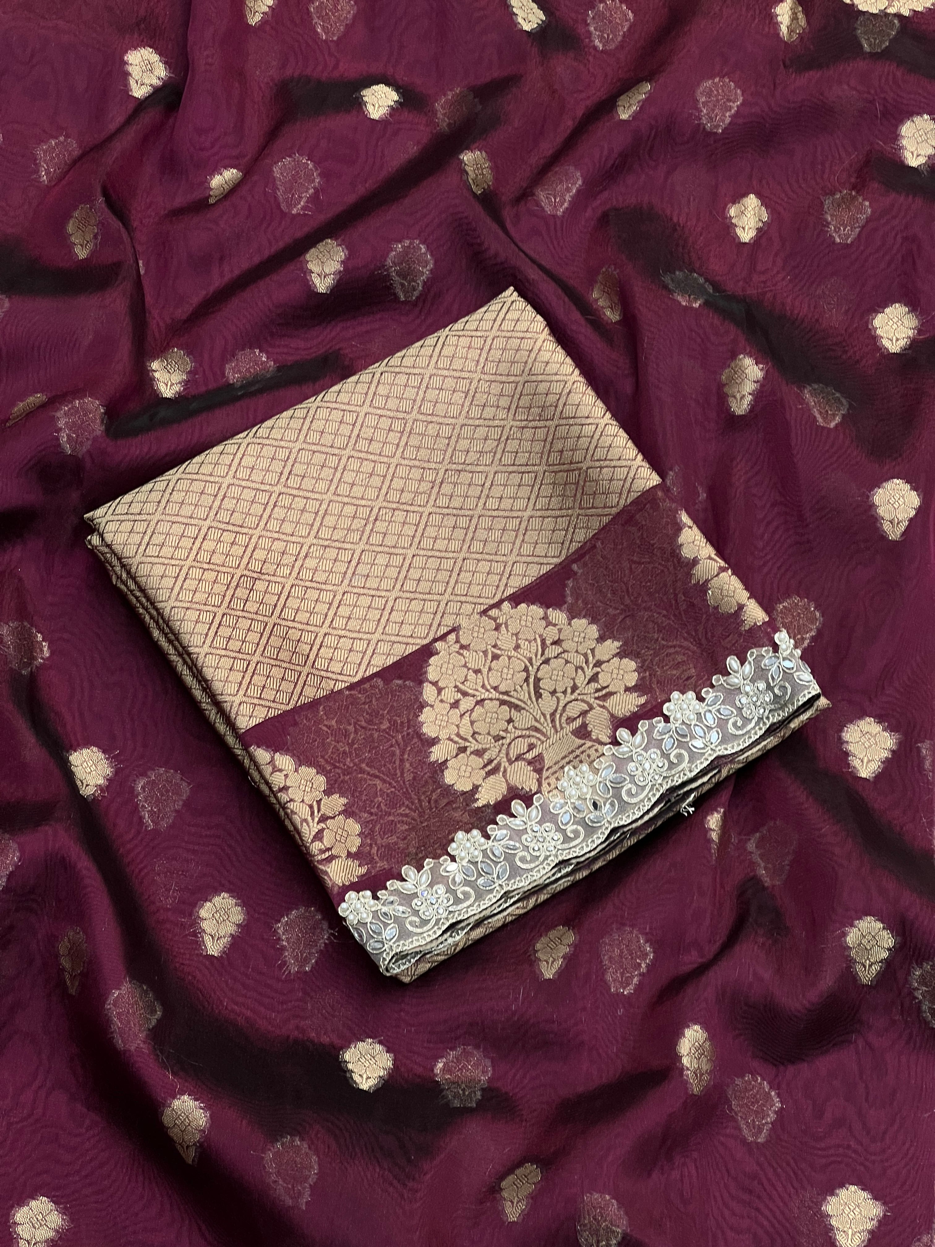 Maharani Edition Tissue Silk Saree