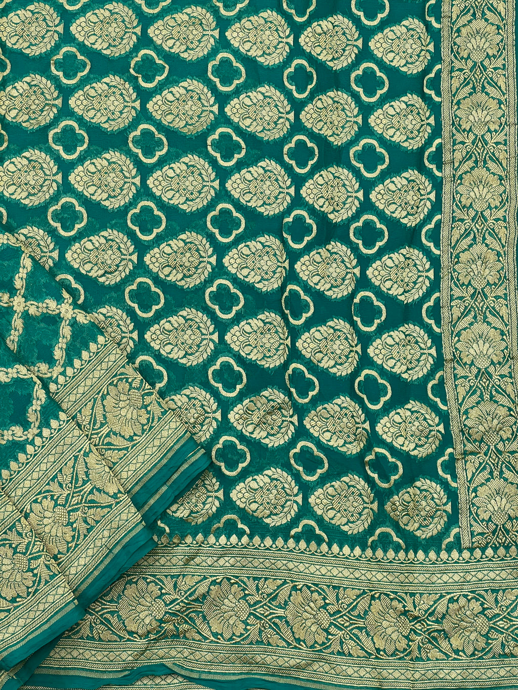 Handloom Khaddi Georgette Saree