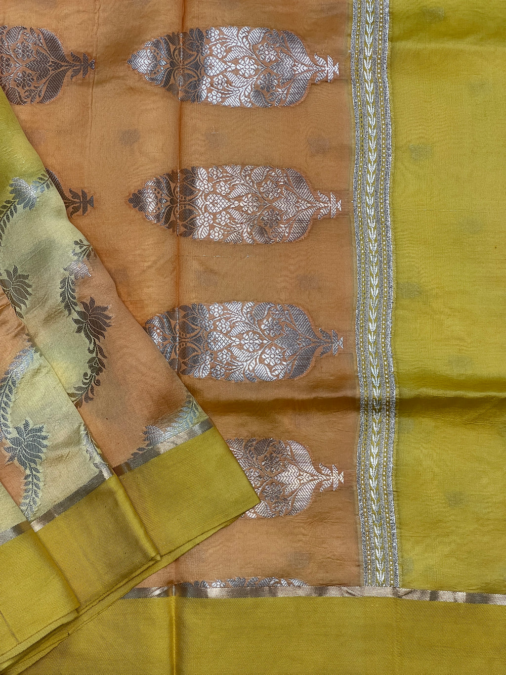 Rare Pure Mango Silk Saree