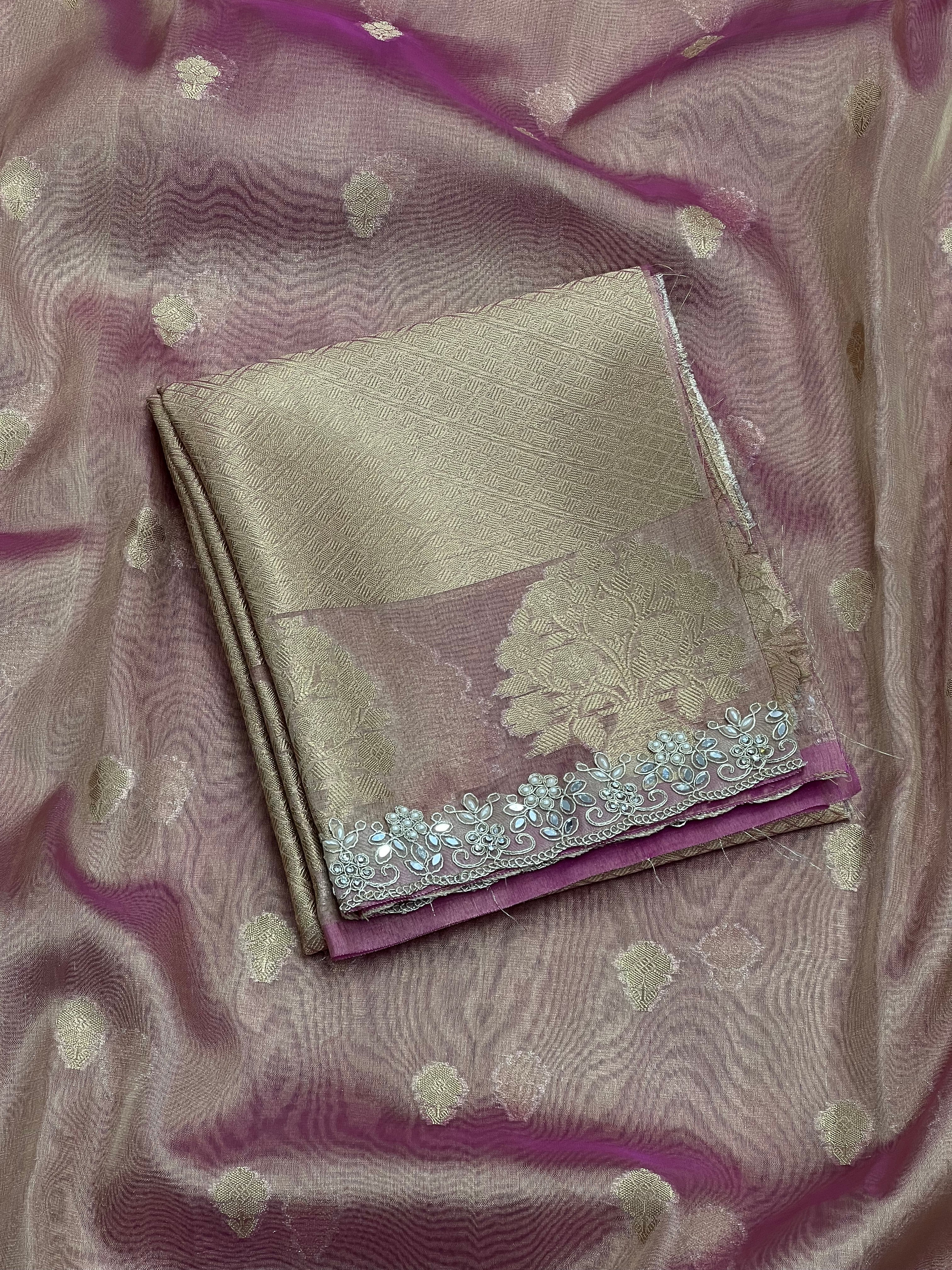 Maharani Edition Tissue Silk Saree