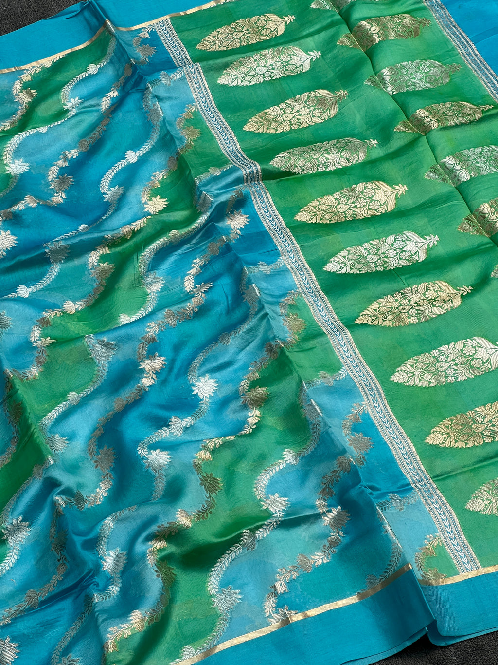 Rare Pure Mango Silk Saree