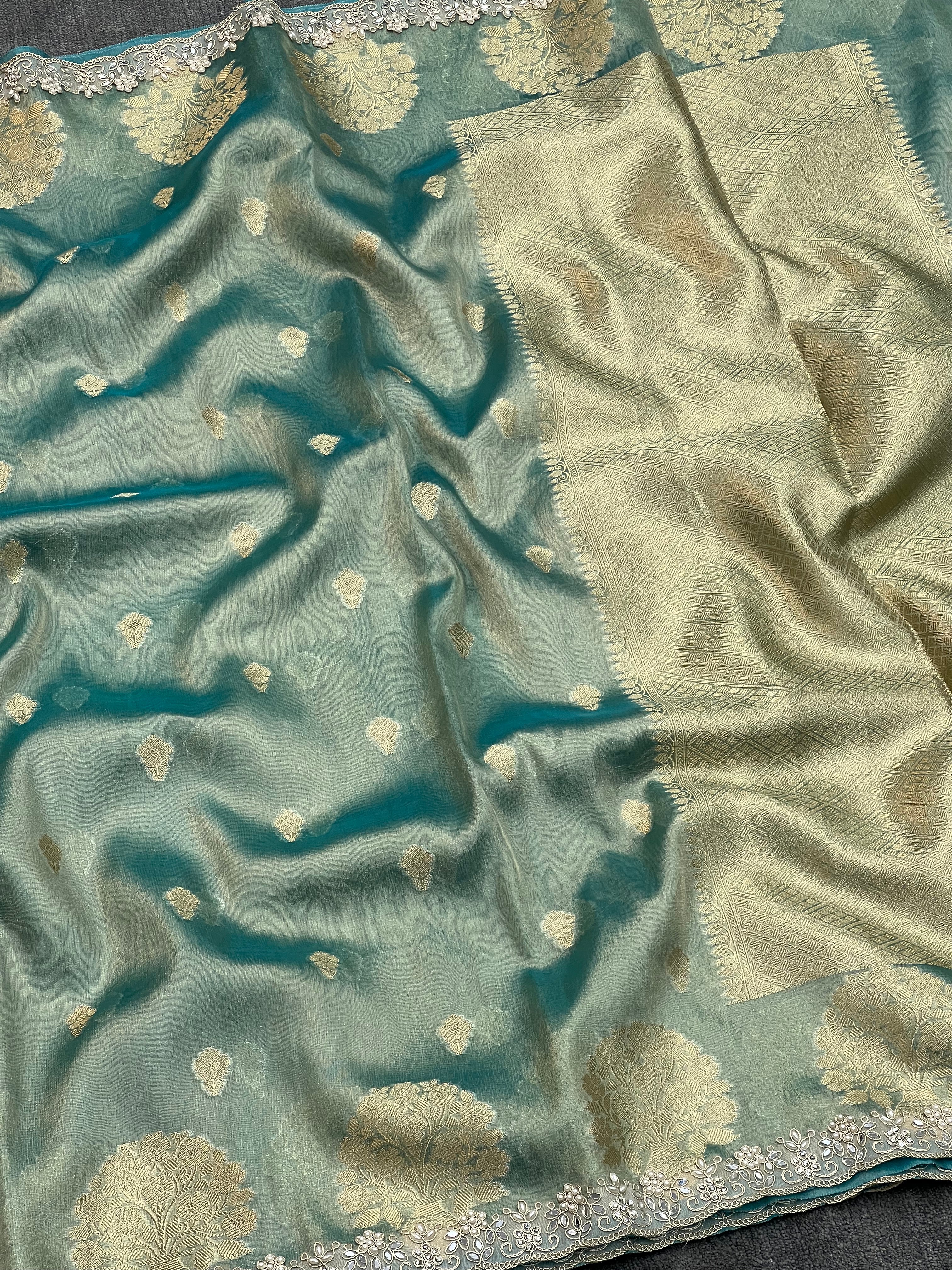 Maharani Edition Tissue Silk Saree