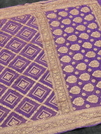 Handloom Khaddi Georgette Saree