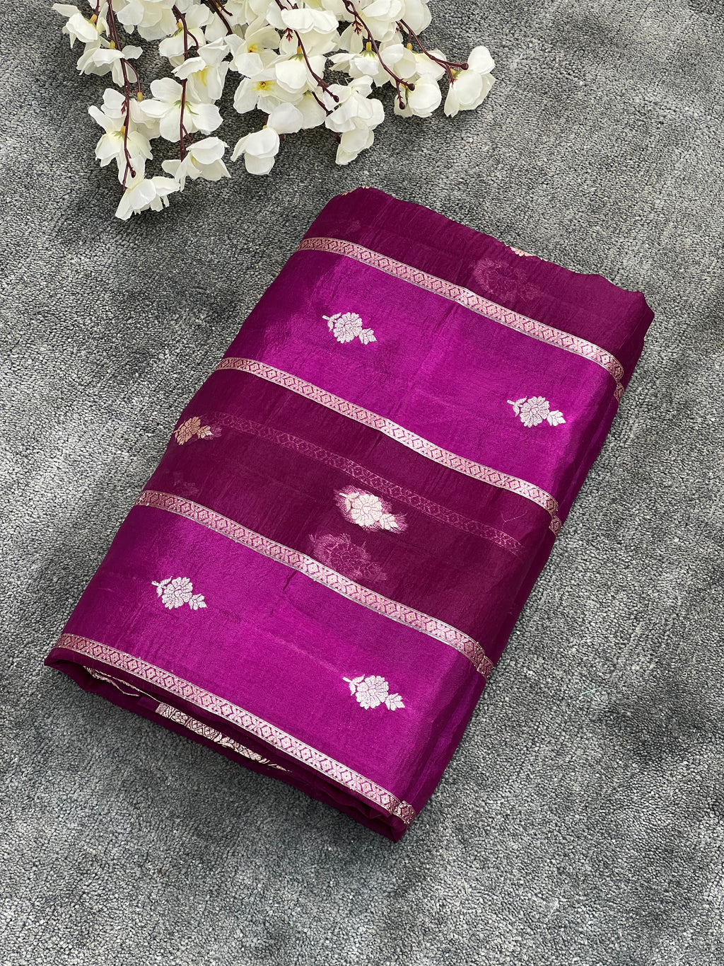 Majestic Pure Mango Silk Saree