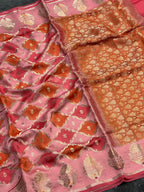 Rangkat Green Mango Silk Saree