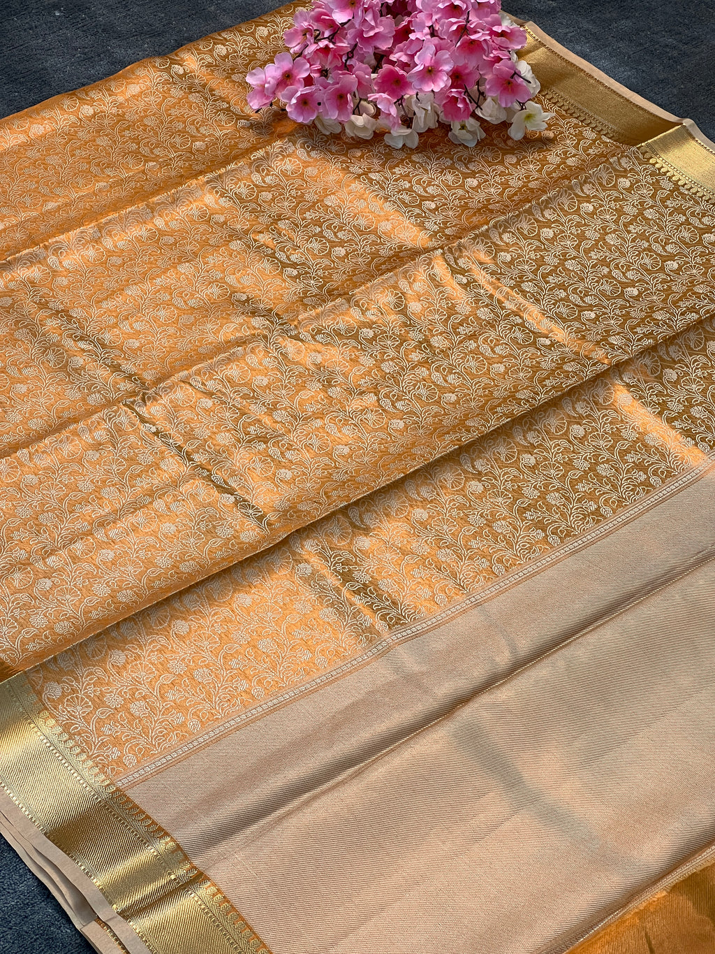 Tissue Tanchui Silk Saree
