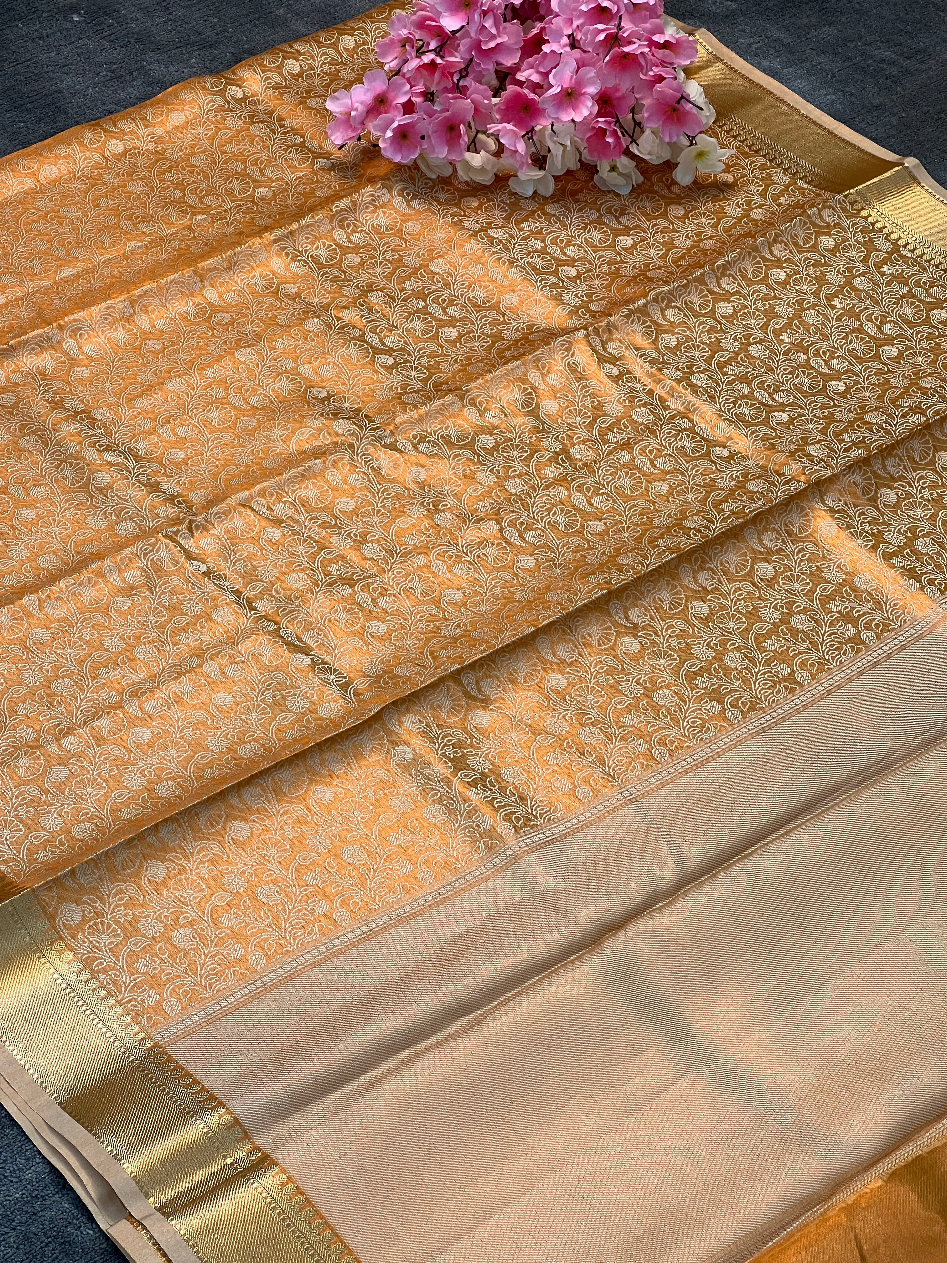 Tissue Tanchui Silk Saree