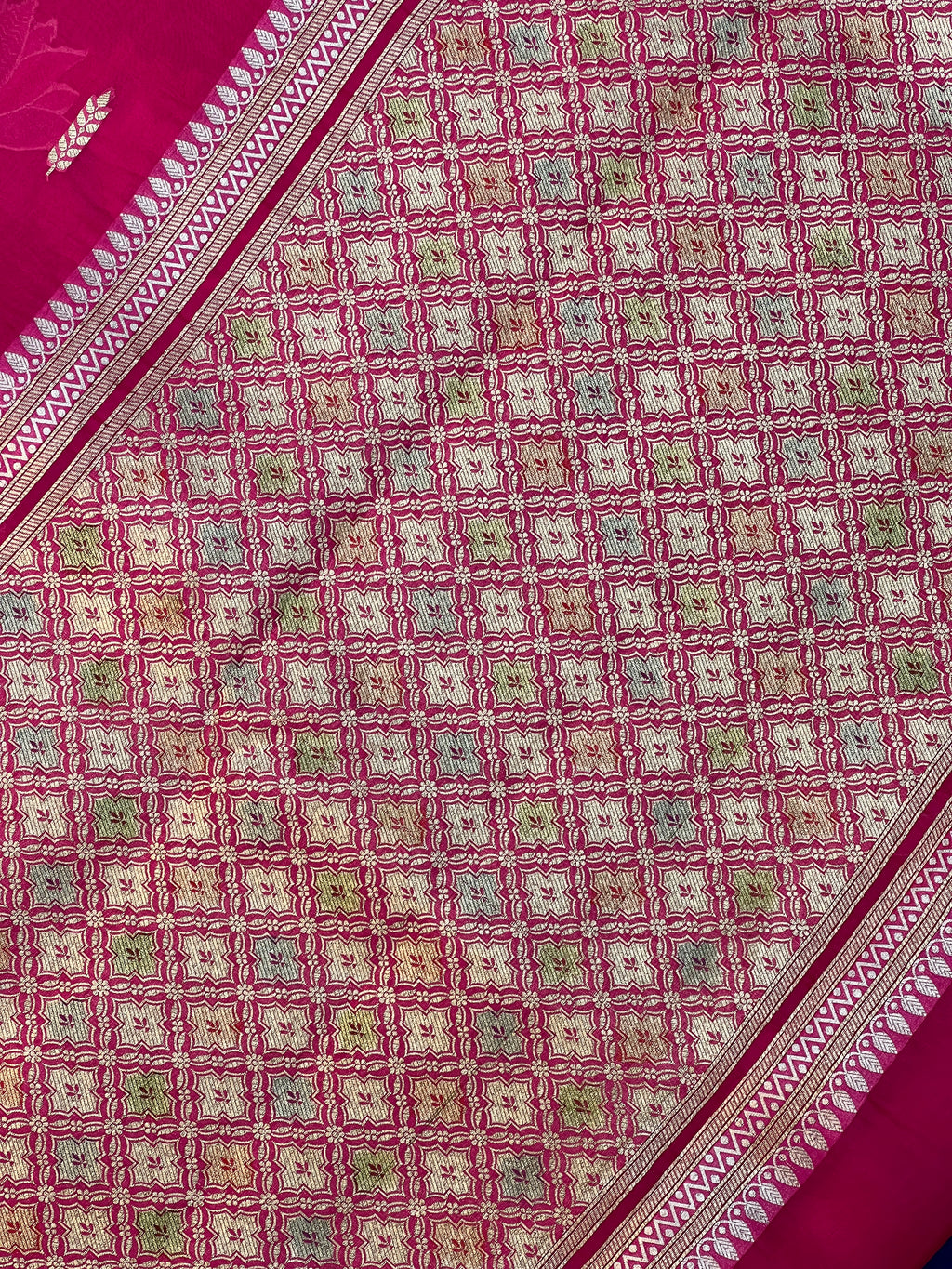 Pure Handloom Kora Silk Saree