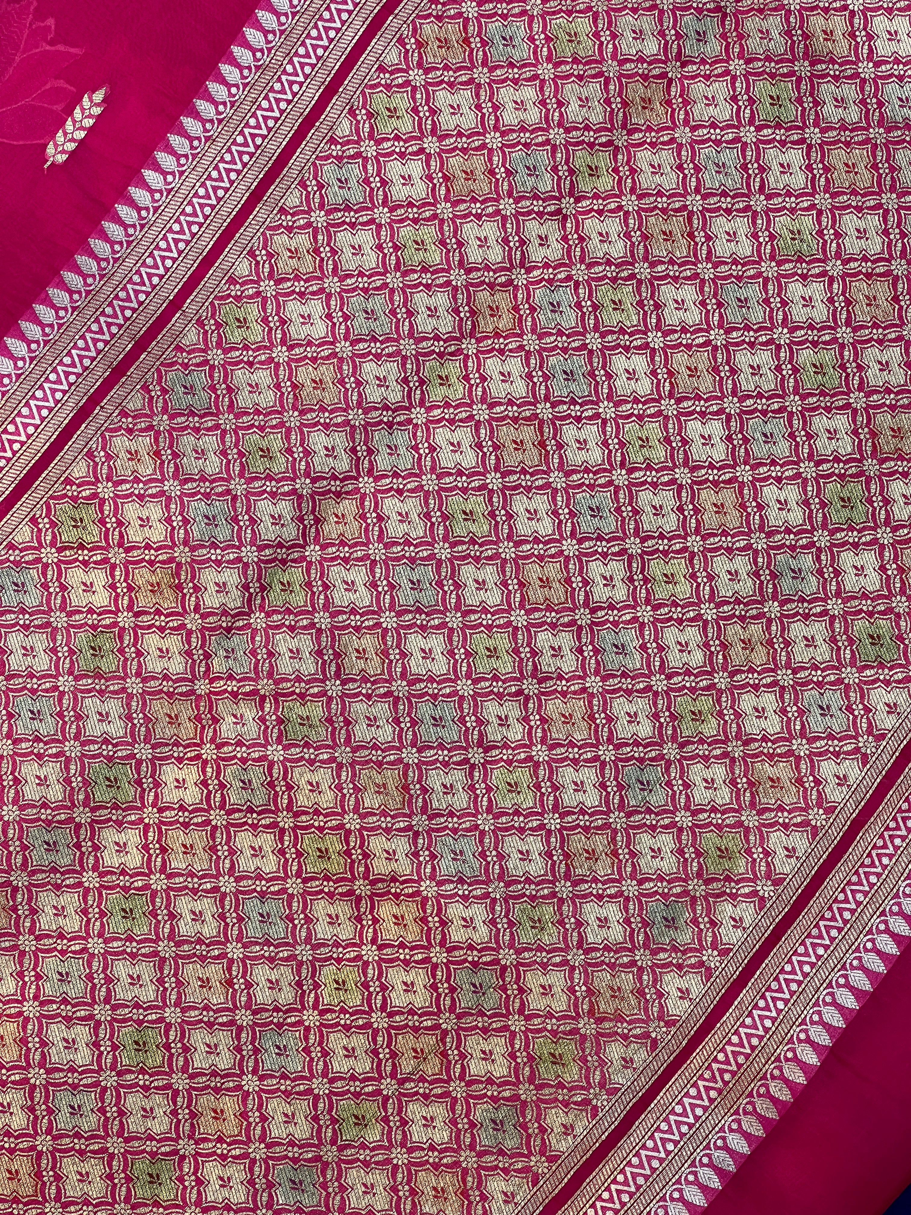 Pure Handloom Kora Silk Saree