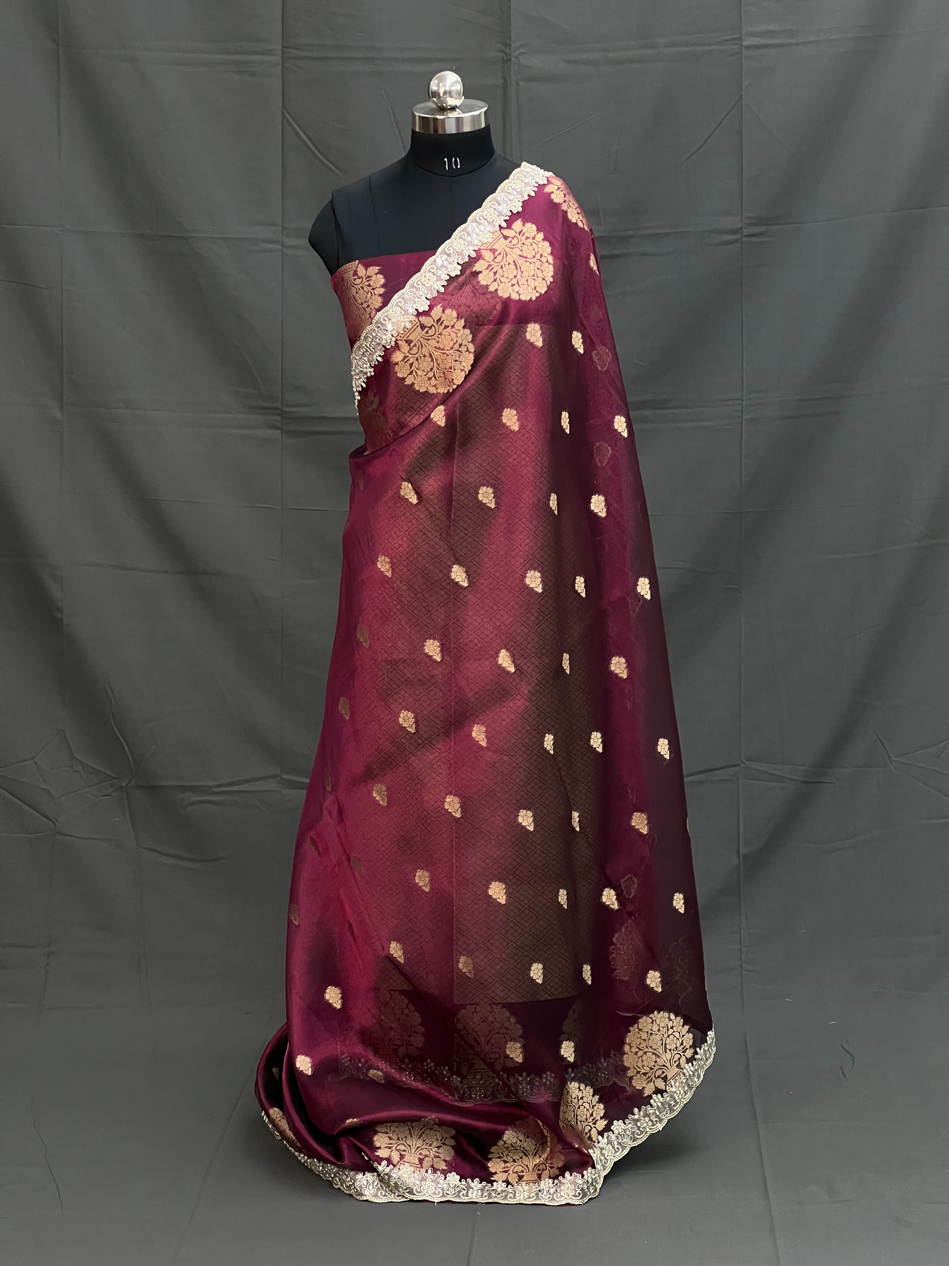 Maharani Edition Tissue Silk Saree