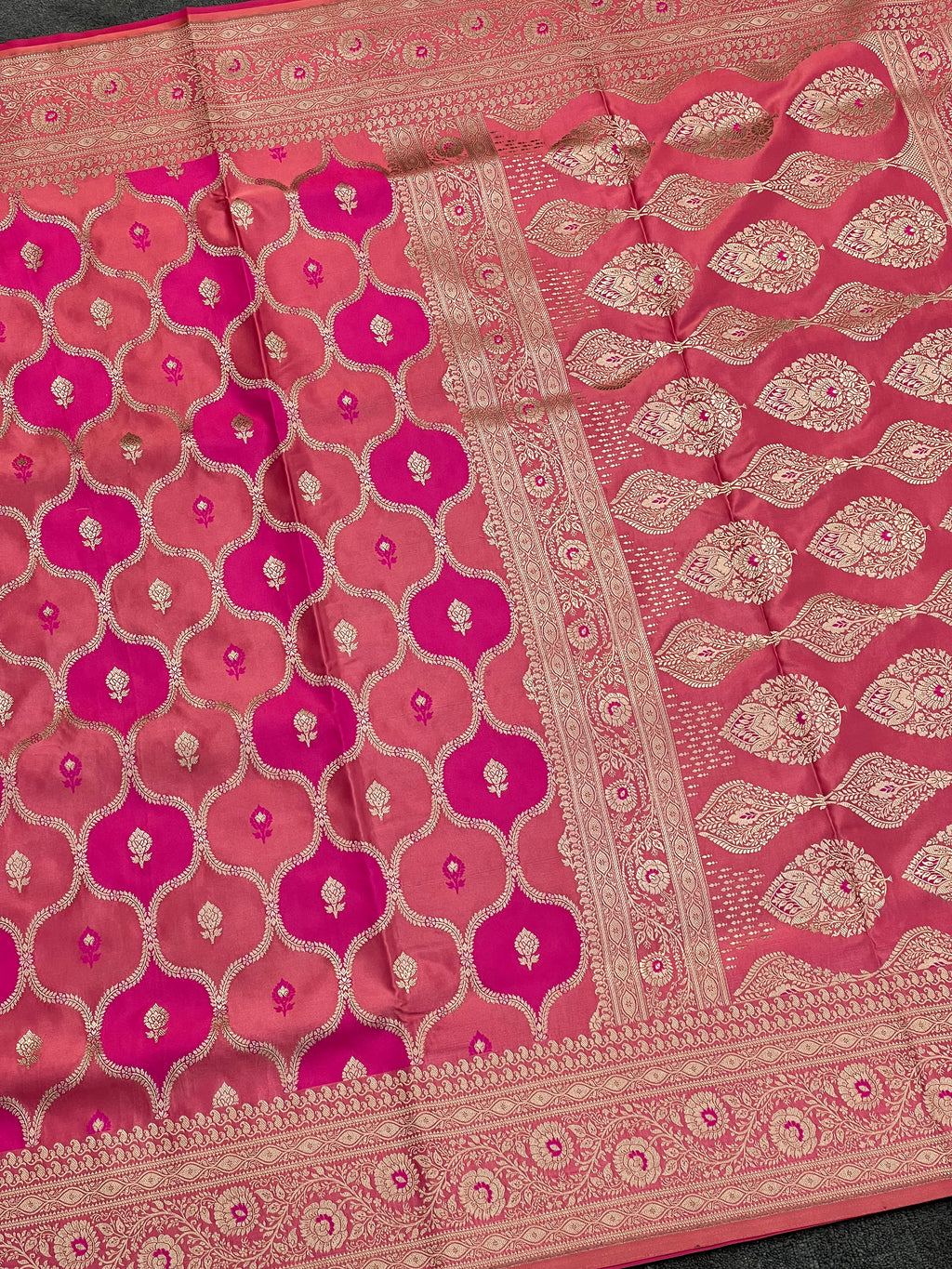 Rangkat Mashru Katan Banarasi Saree