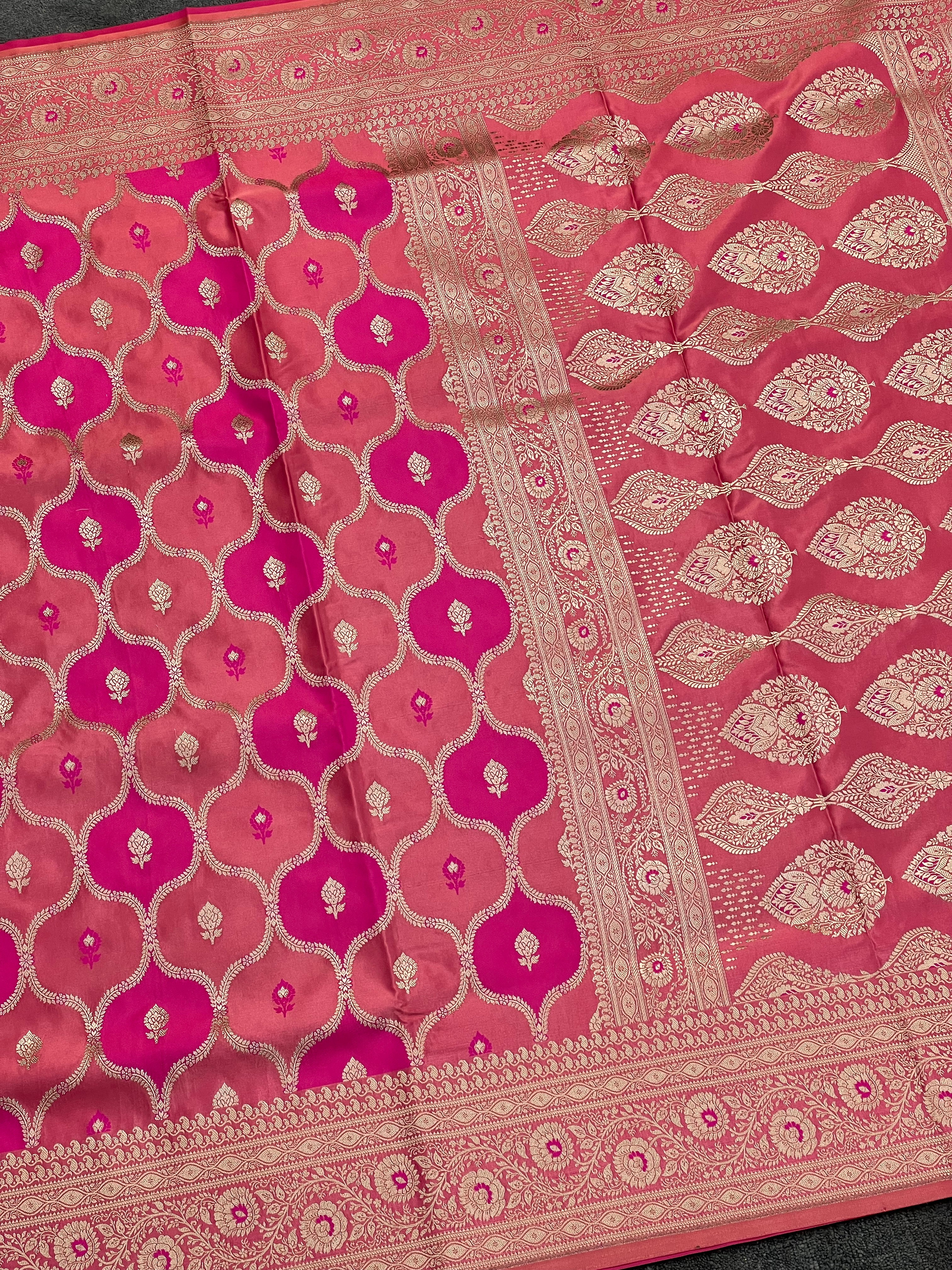 Rangkat Mashru Katan Banarasi Saree