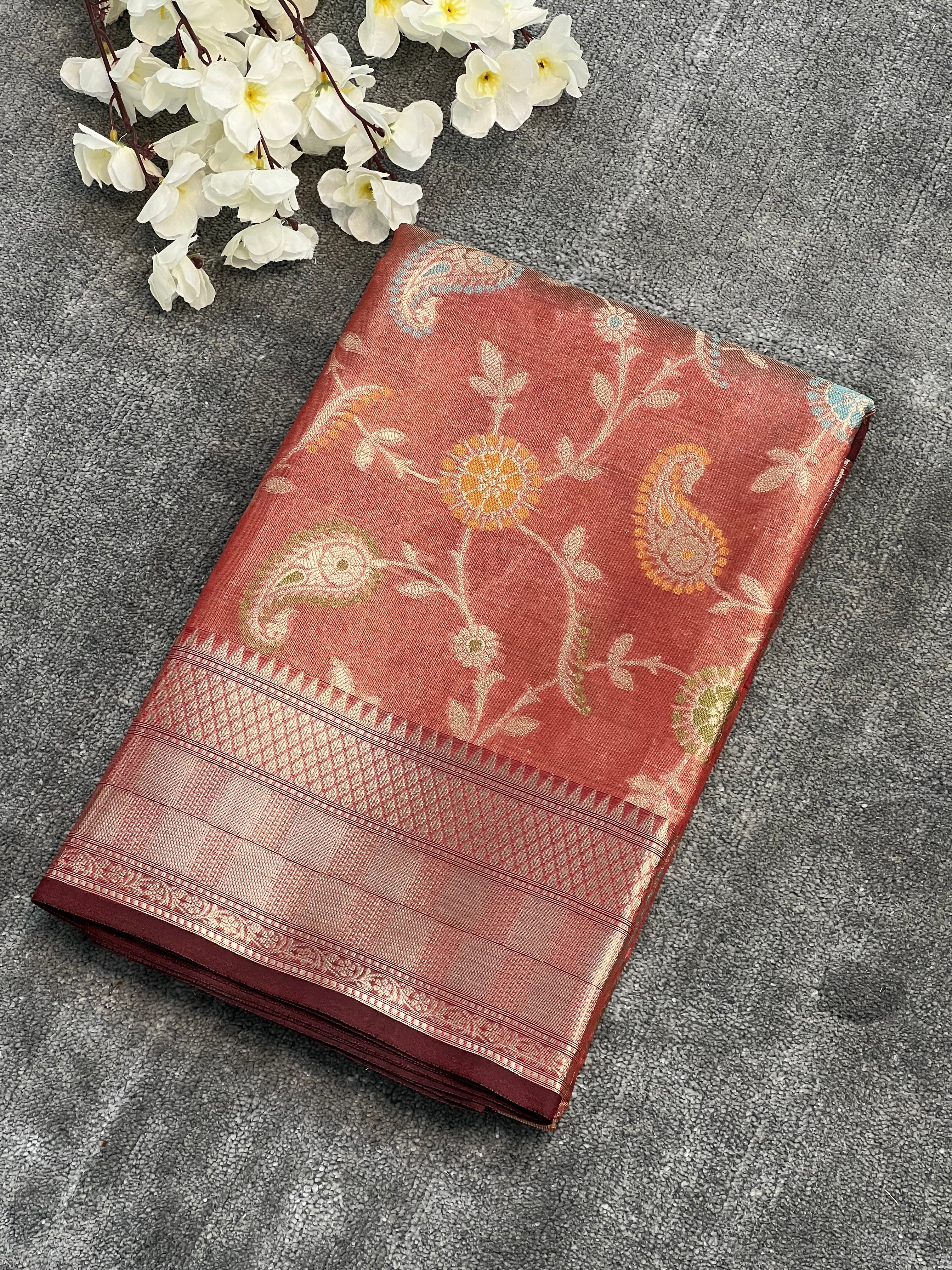 Banarasi Warm Tissue Silk Saree