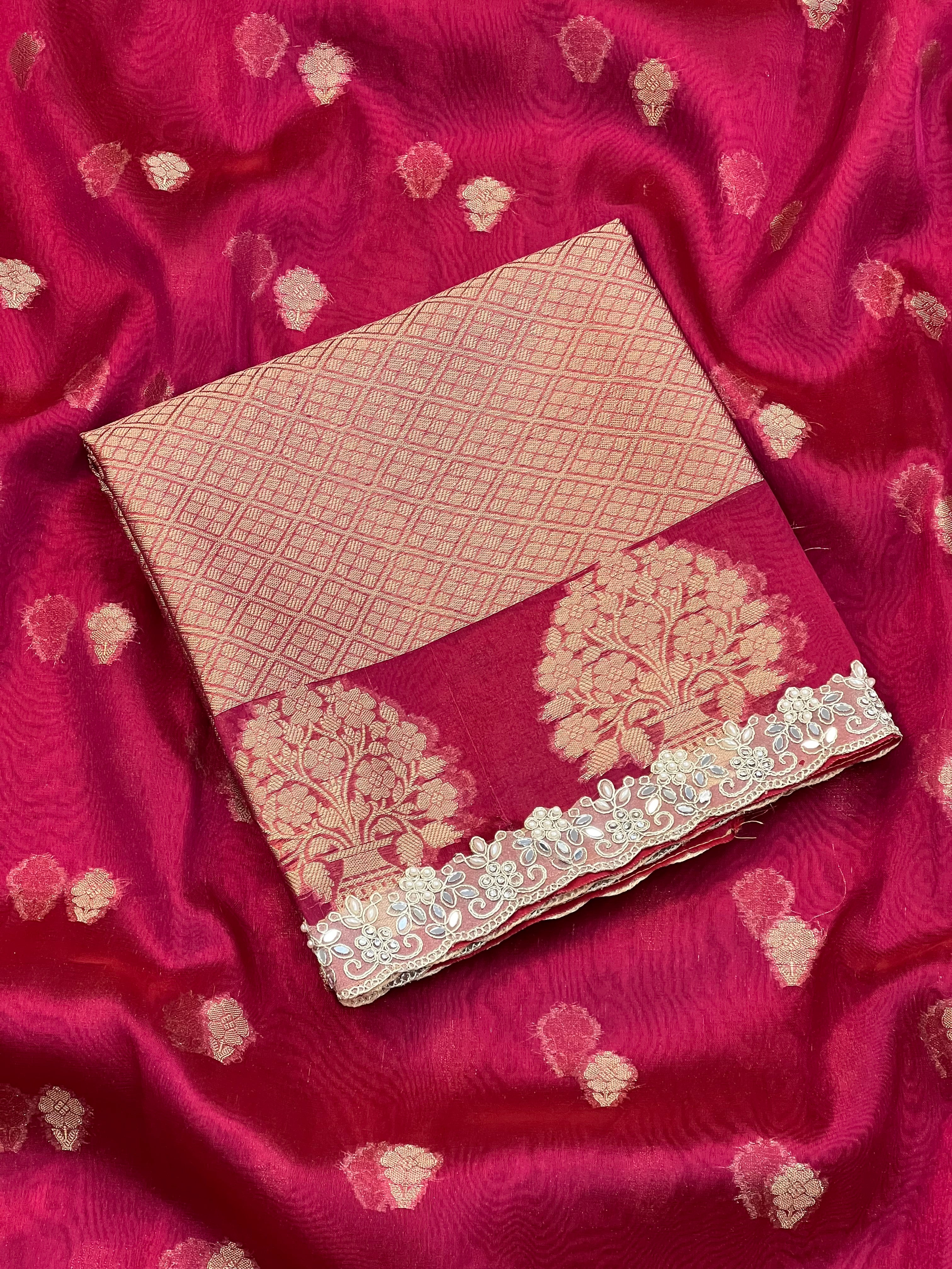 Maharani Edition Tissue Silk Saree