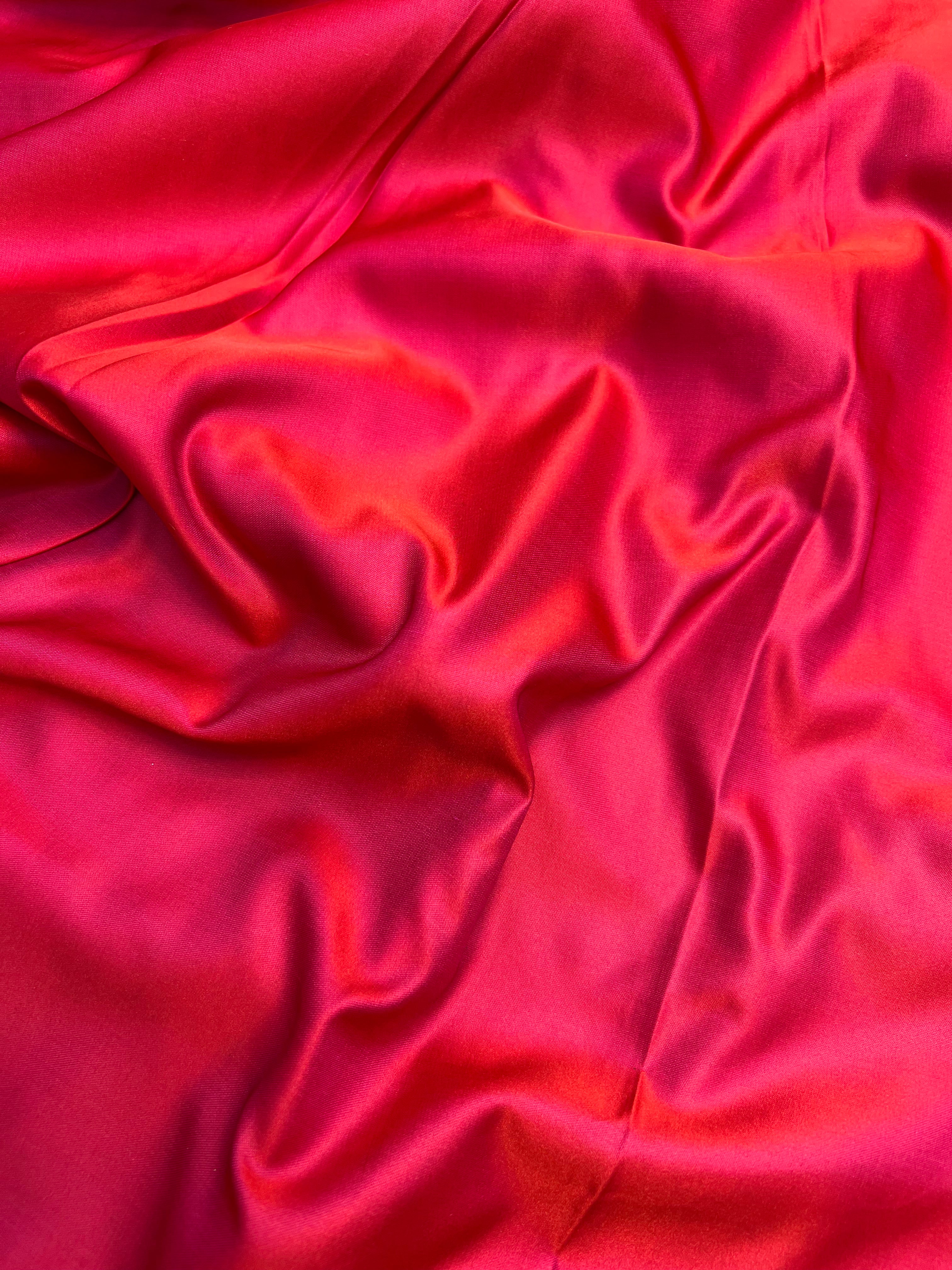 Rare Rose Mashru Katan Silk Saree
