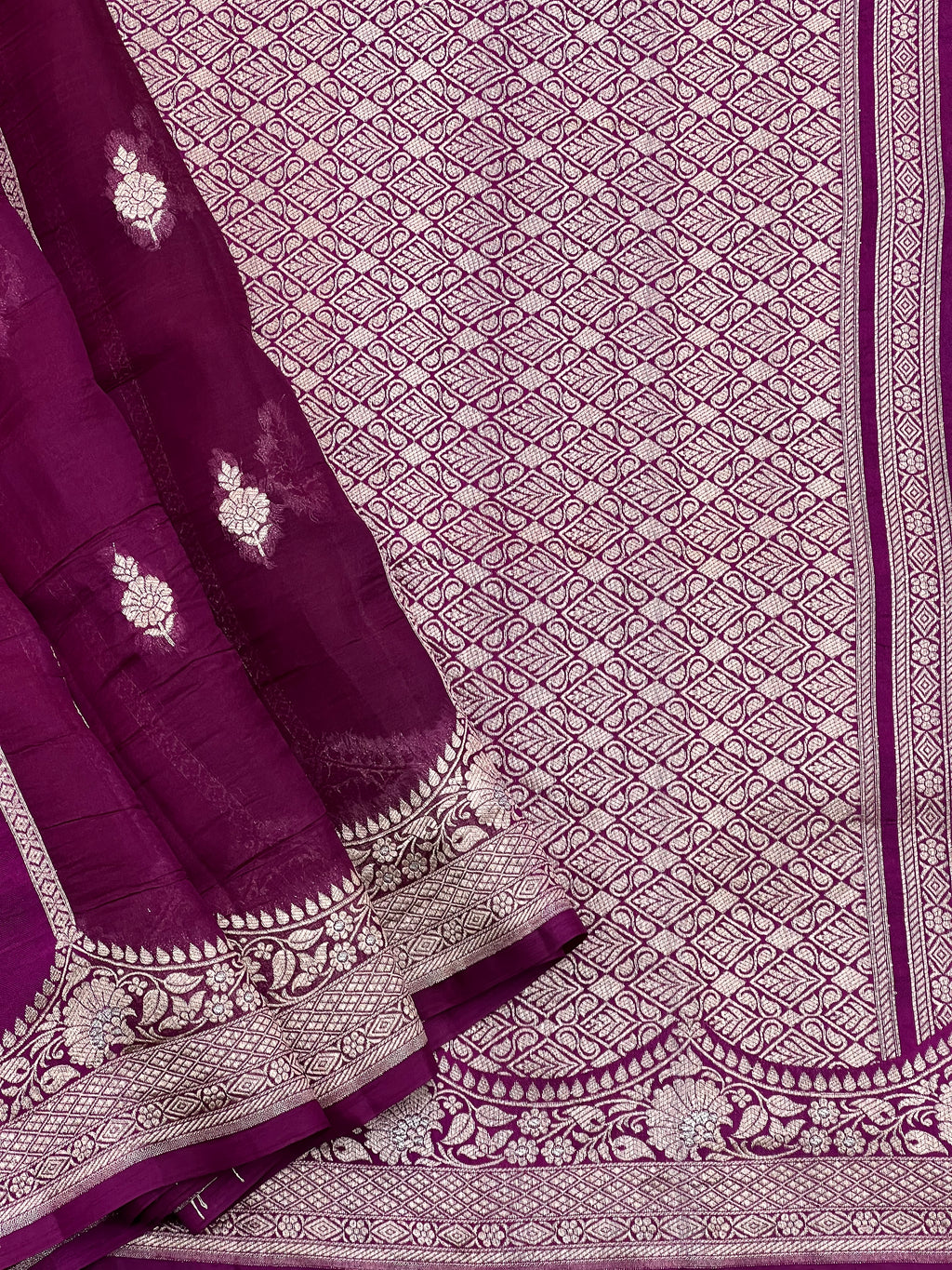 Majestic Pure Mango Silk Saree