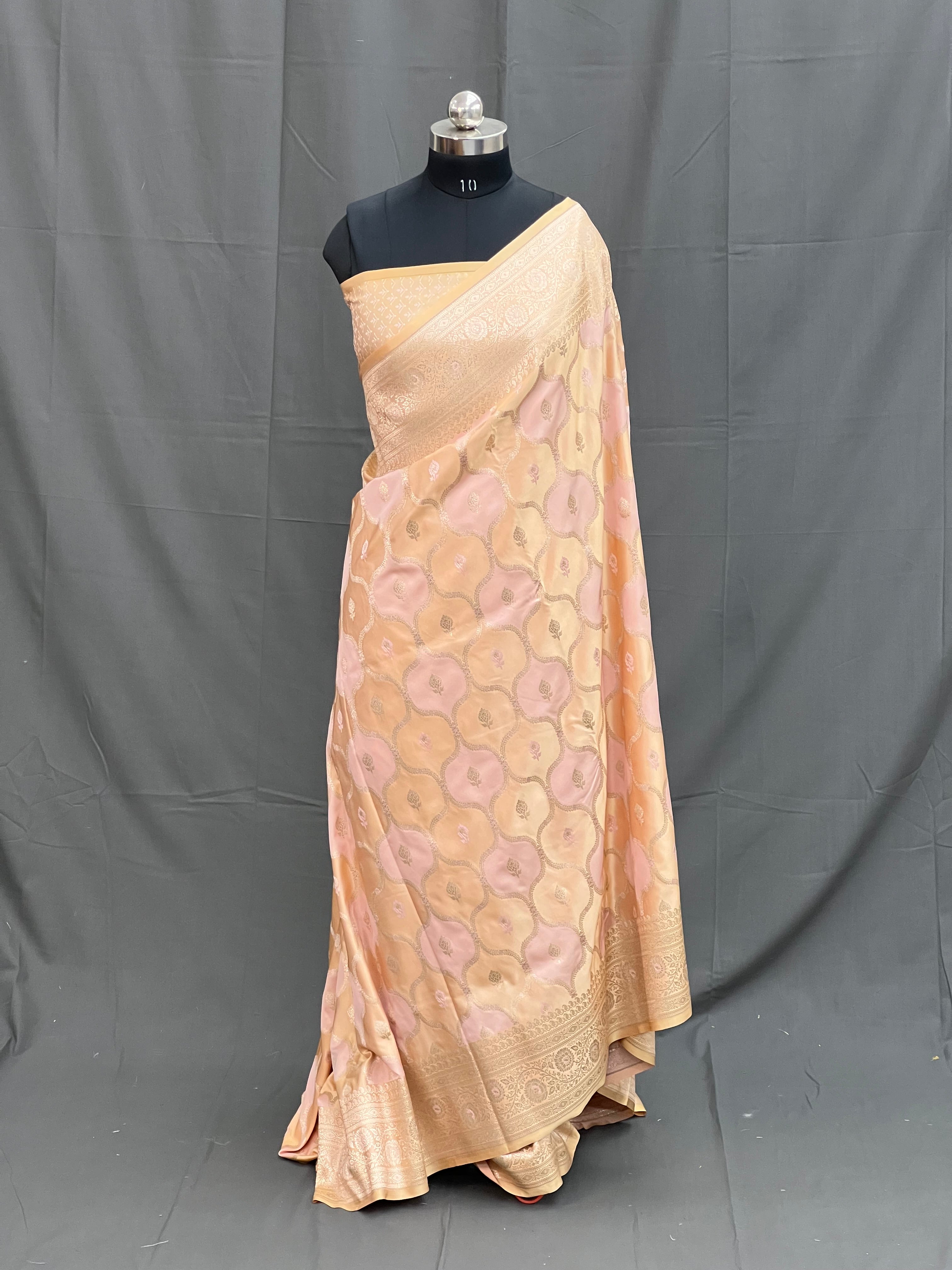 Rangkat Mashru Katan Banarasi Saree