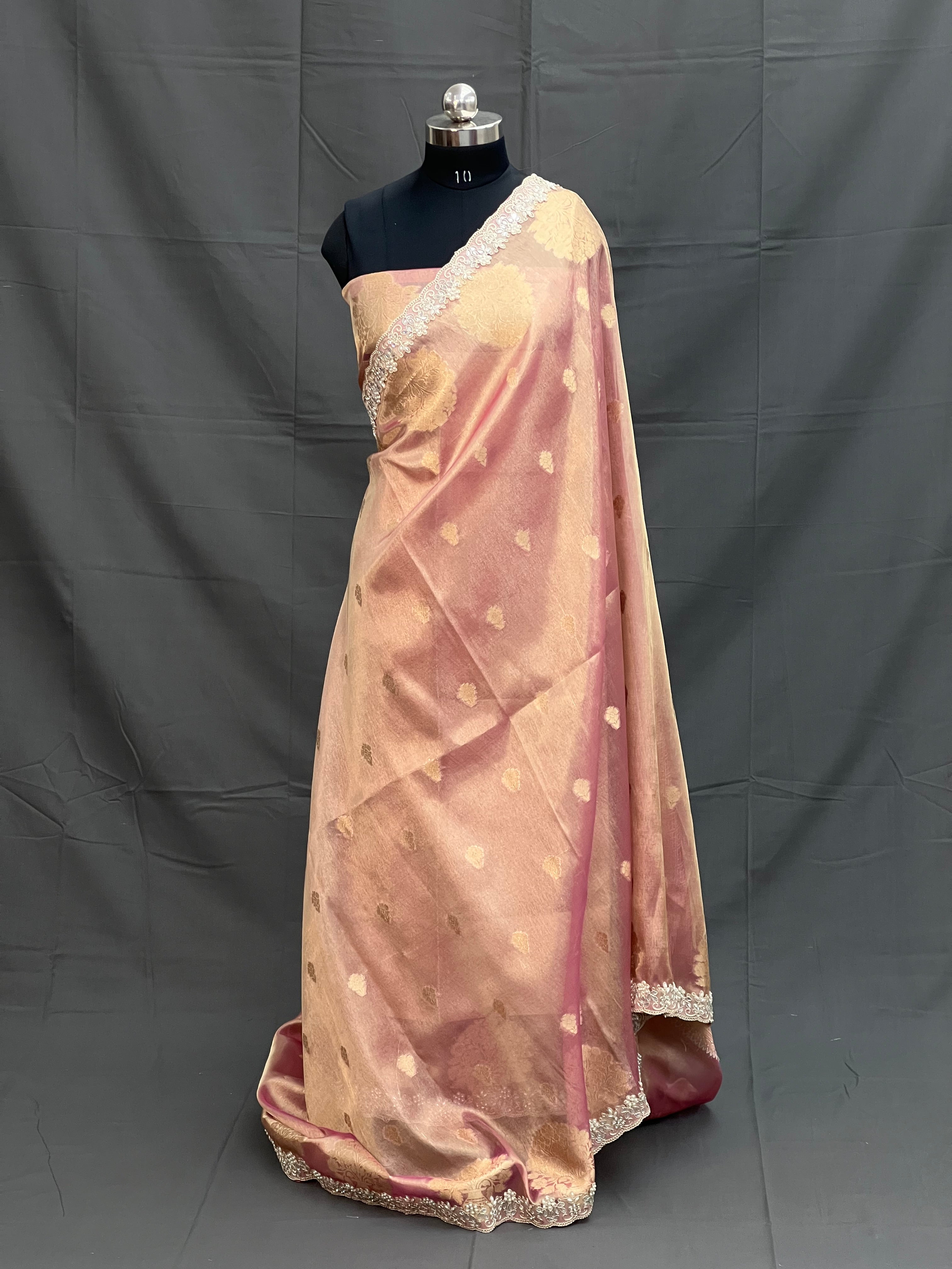 Maharani Edition Tissue Silk Saree
