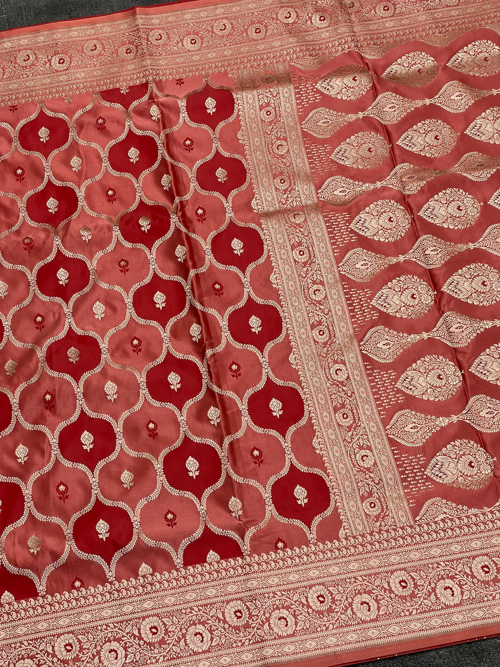 Rangkat Mashru Katan Banarasi Saree