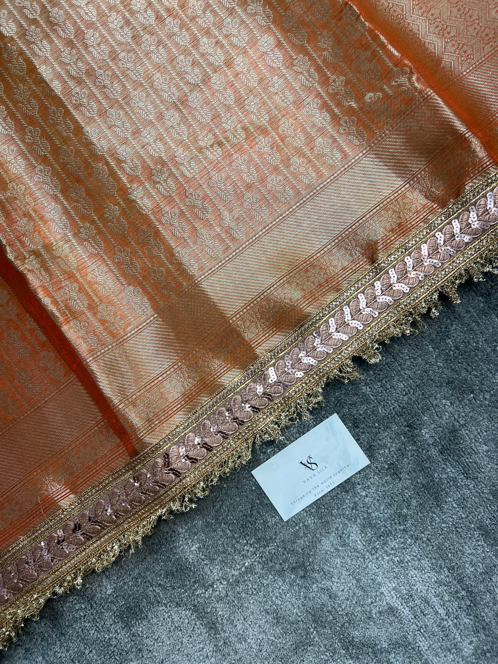 Designer Tissue Tanchui Silk Saree