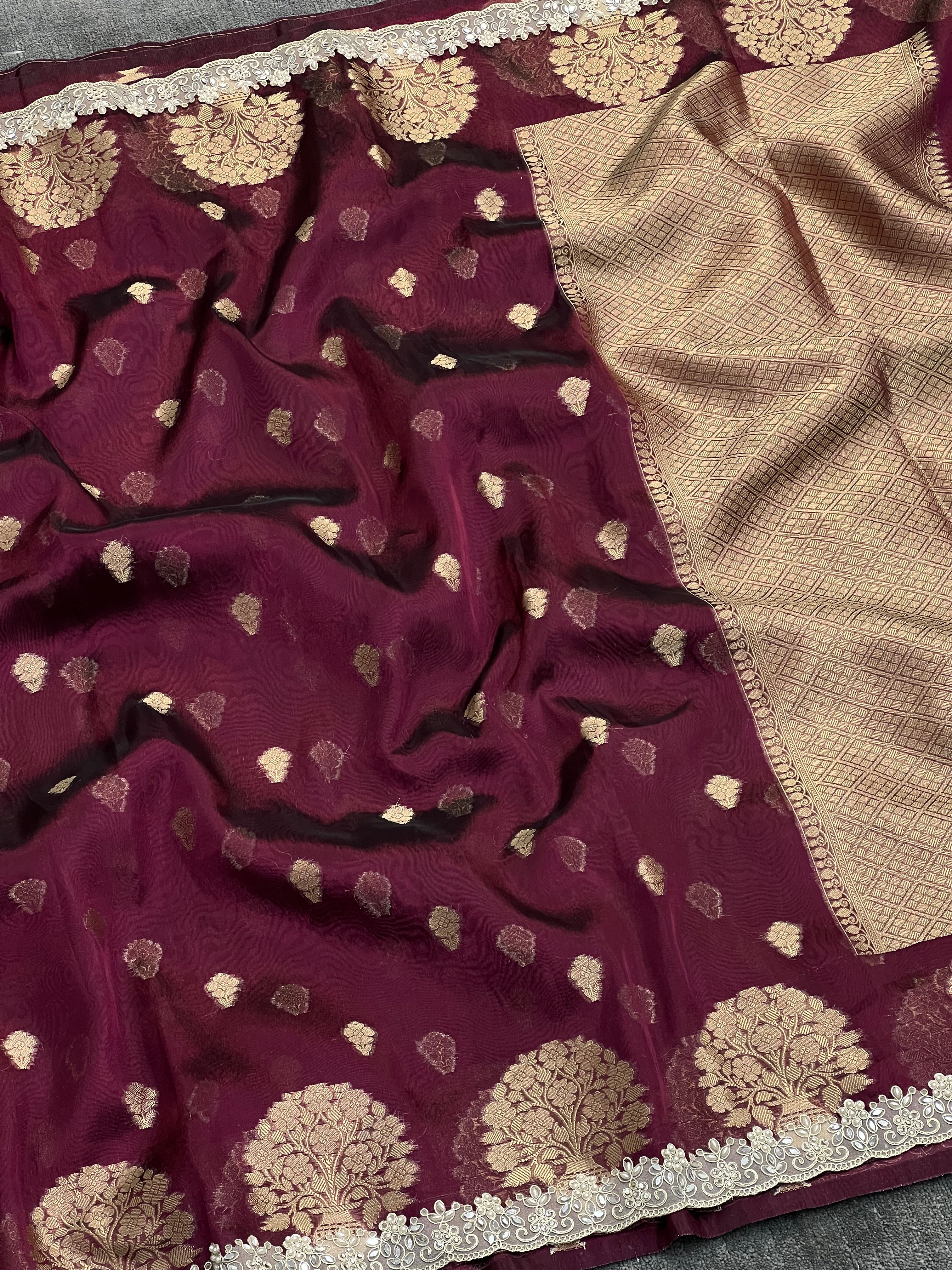 Maharani Edition Tissue Silk Saree