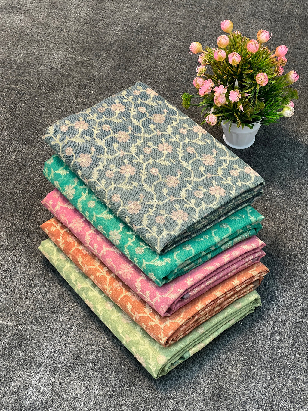 Banarasi Pure Cotton Silk Saree